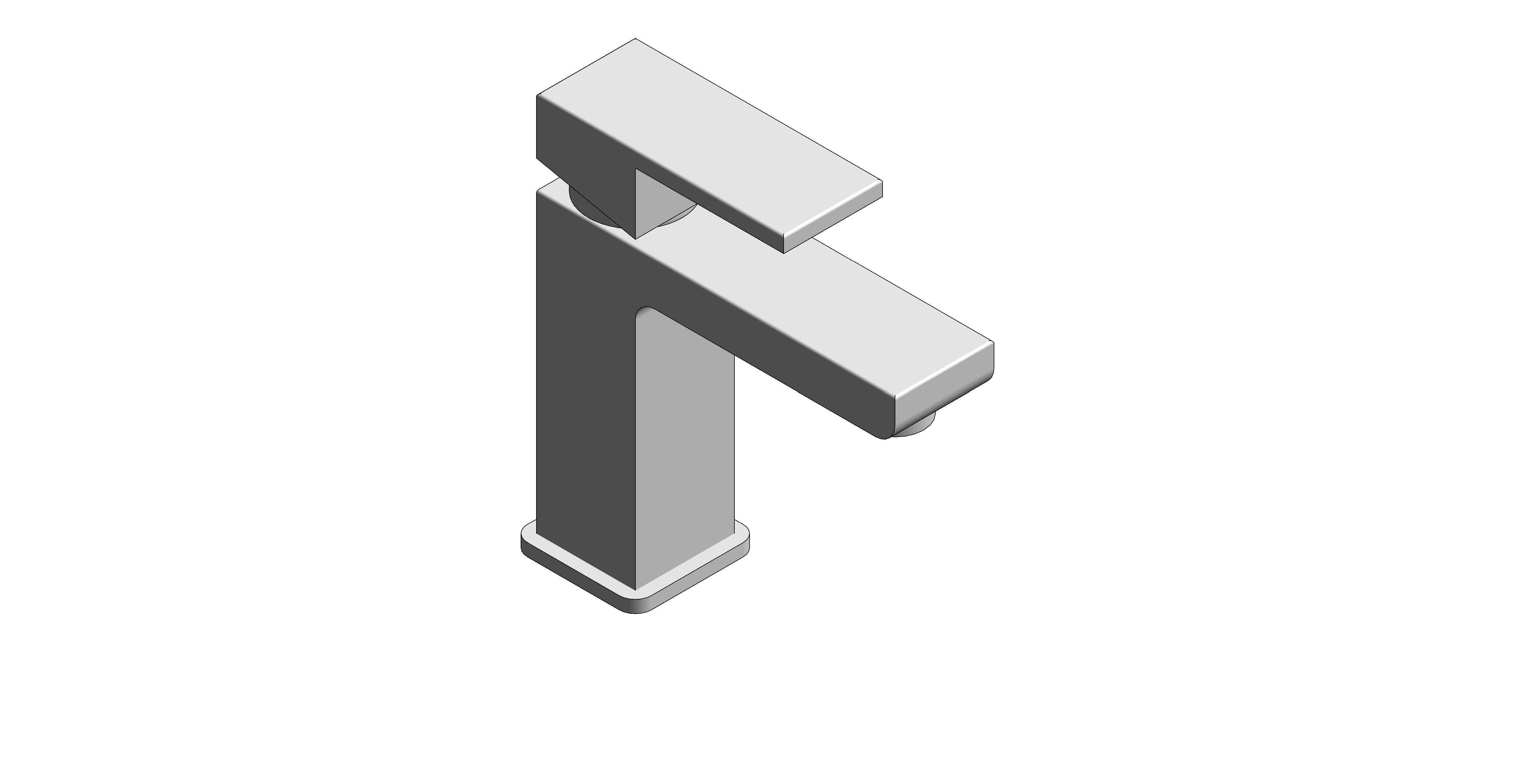 Product: PHASE Mono basin mixer tap with a universal basin waste, finished in a high-shine polished chrome with lever handle (PHA-200F/CC-C/P)