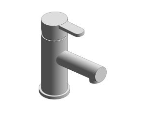 Product: SENSE Mono basin mixer tap with a universal basin waste, finished in a high-shine polished chrome with lever handle (SEN-100F/CC-C/P)