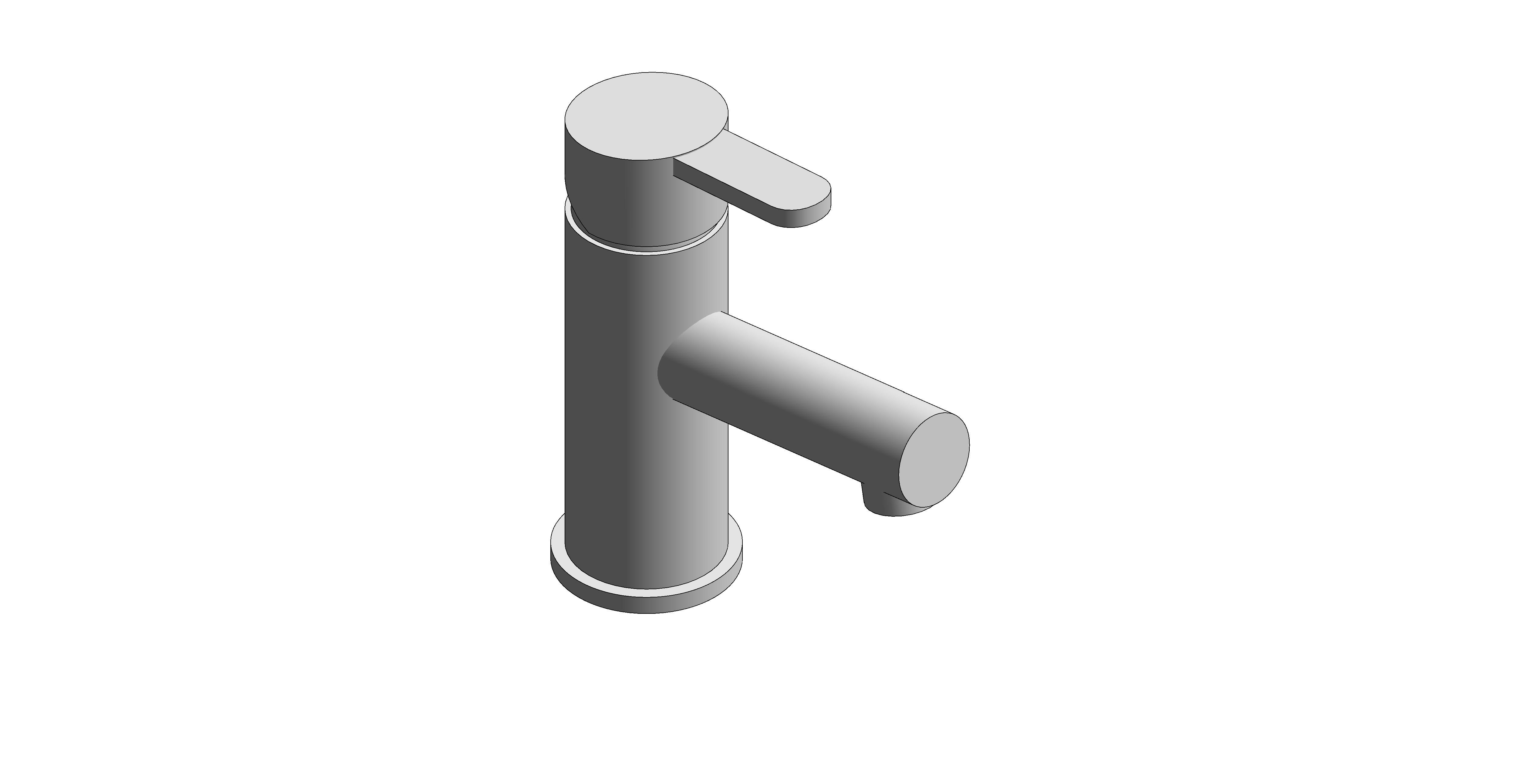 Product: SENSE Mono basin mixer tap, finished in a high-shine polished chrome with lever handle (SEN-100F/SB-C/P)