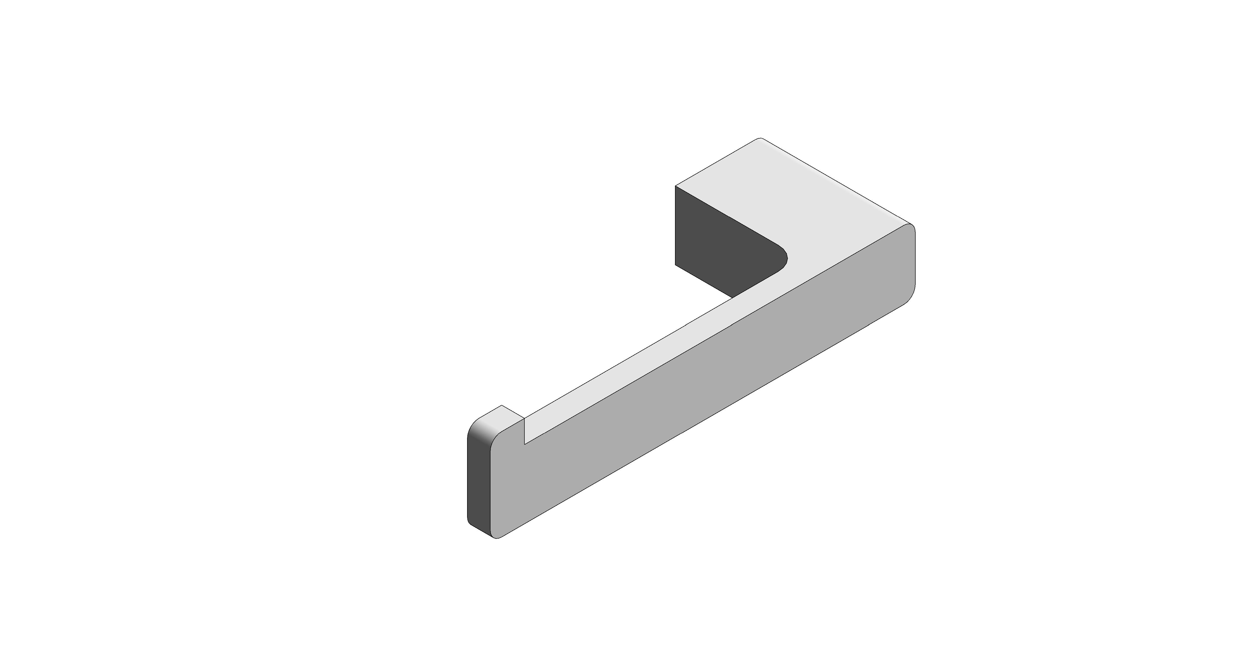 Product: SHAMA Toilet Roll Holder, finished in a high-shine polished chrome (SHA-180-C/P)