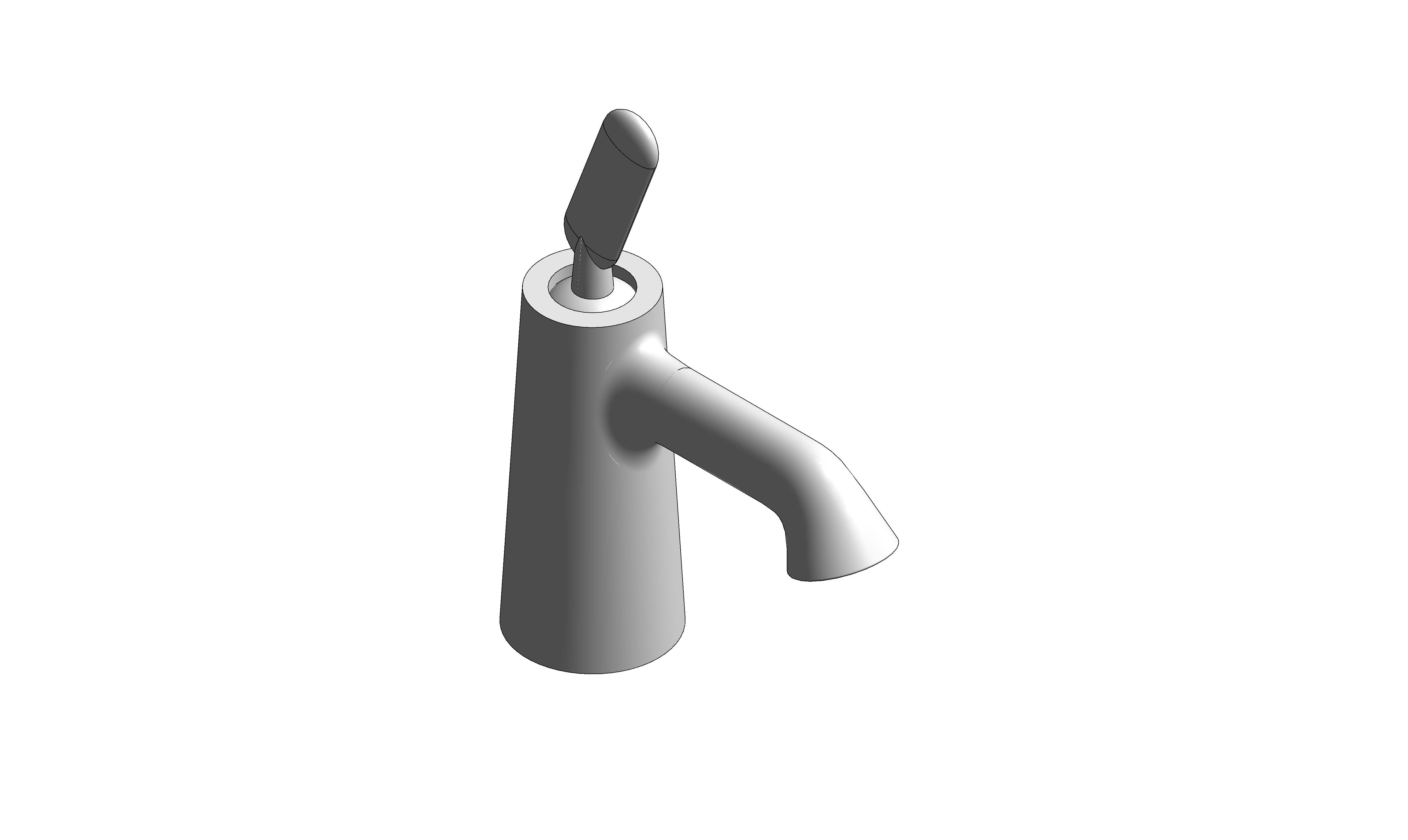 Product: ARRONDI Mini Mono Basin Mixer (ARR-100M/SB-CP)