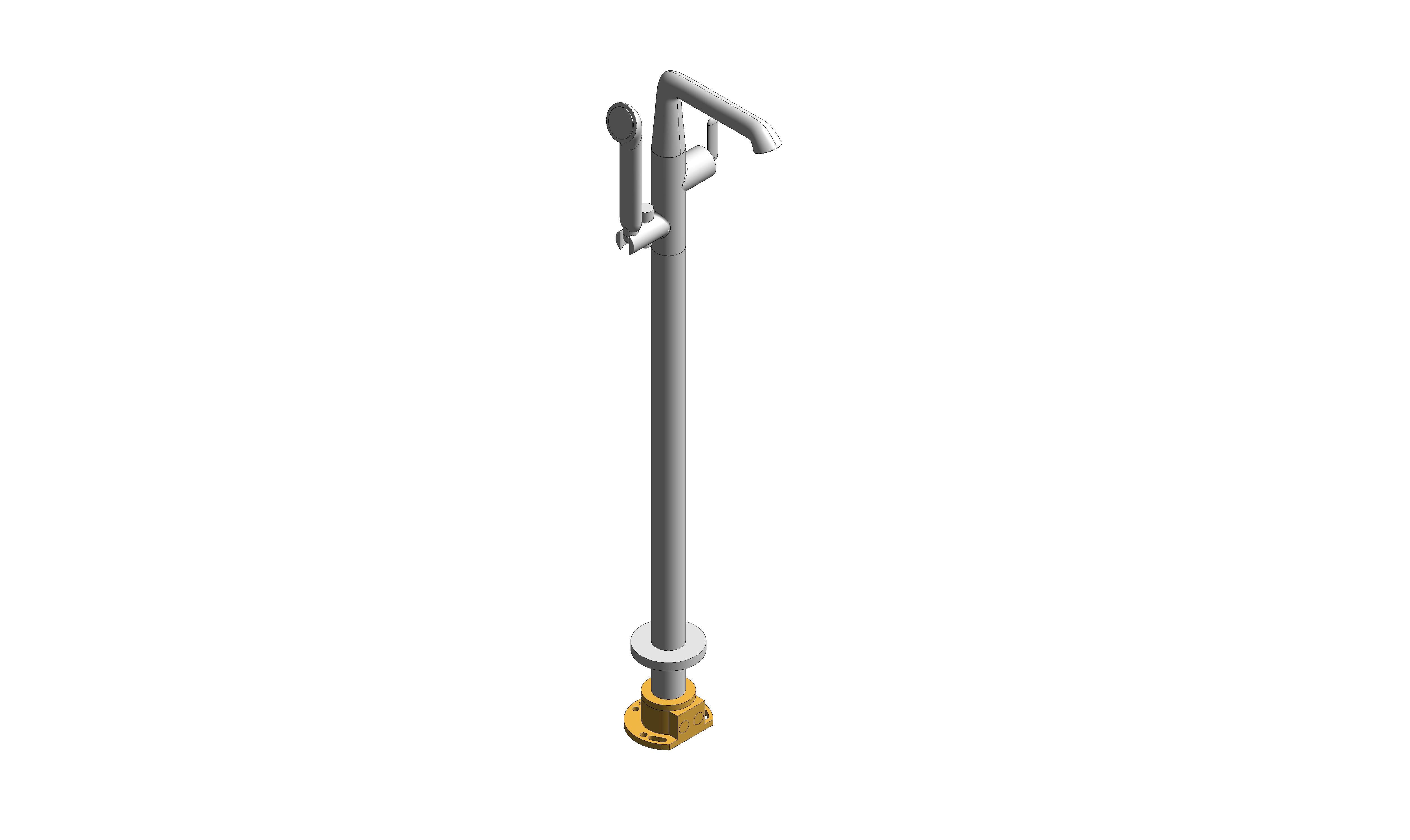 Product: ARRONDI Floorstanding Bath Shower Mixer (ARR-133-CP)