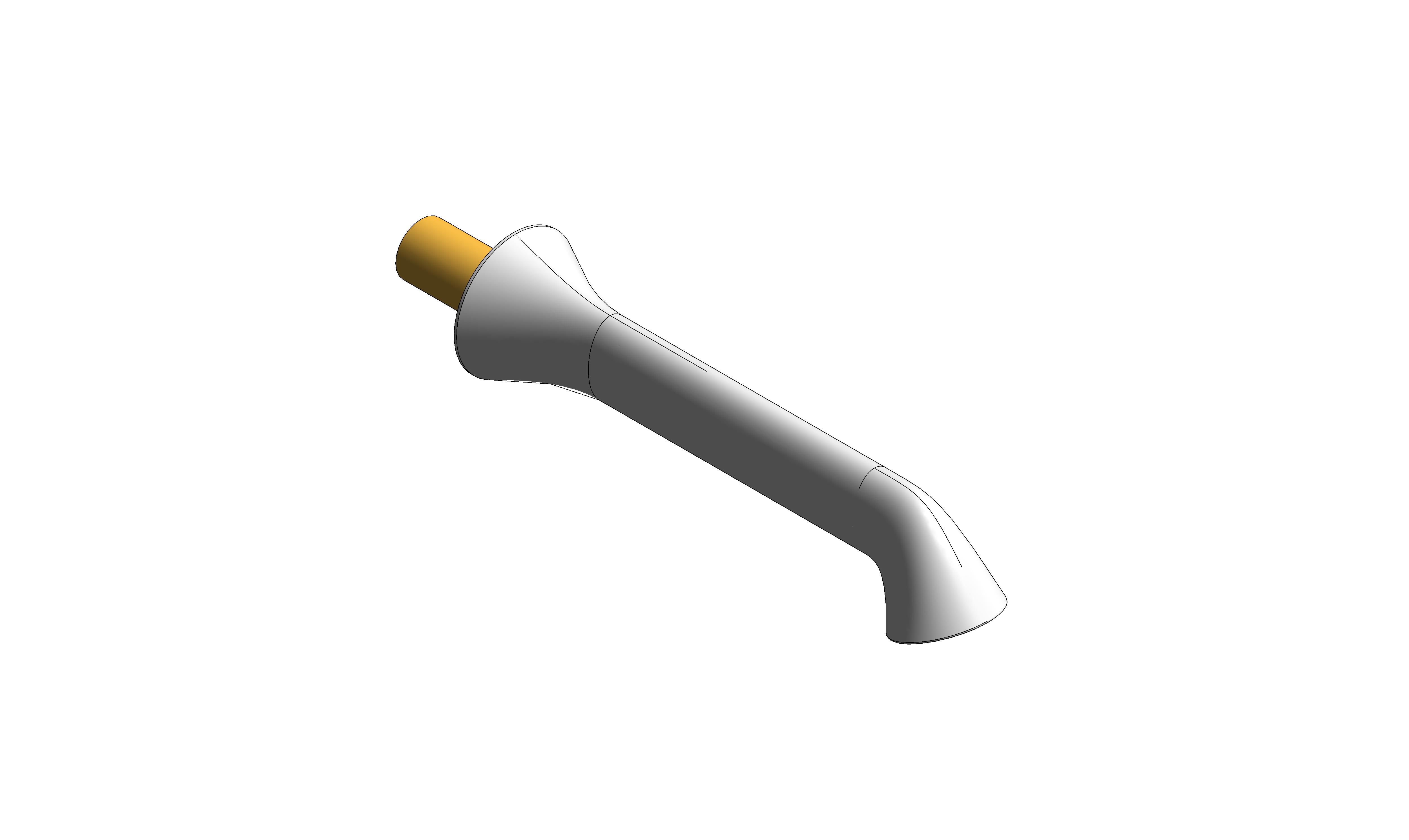 Product: ARRONDI Bath Spout (ARR-140-CP)