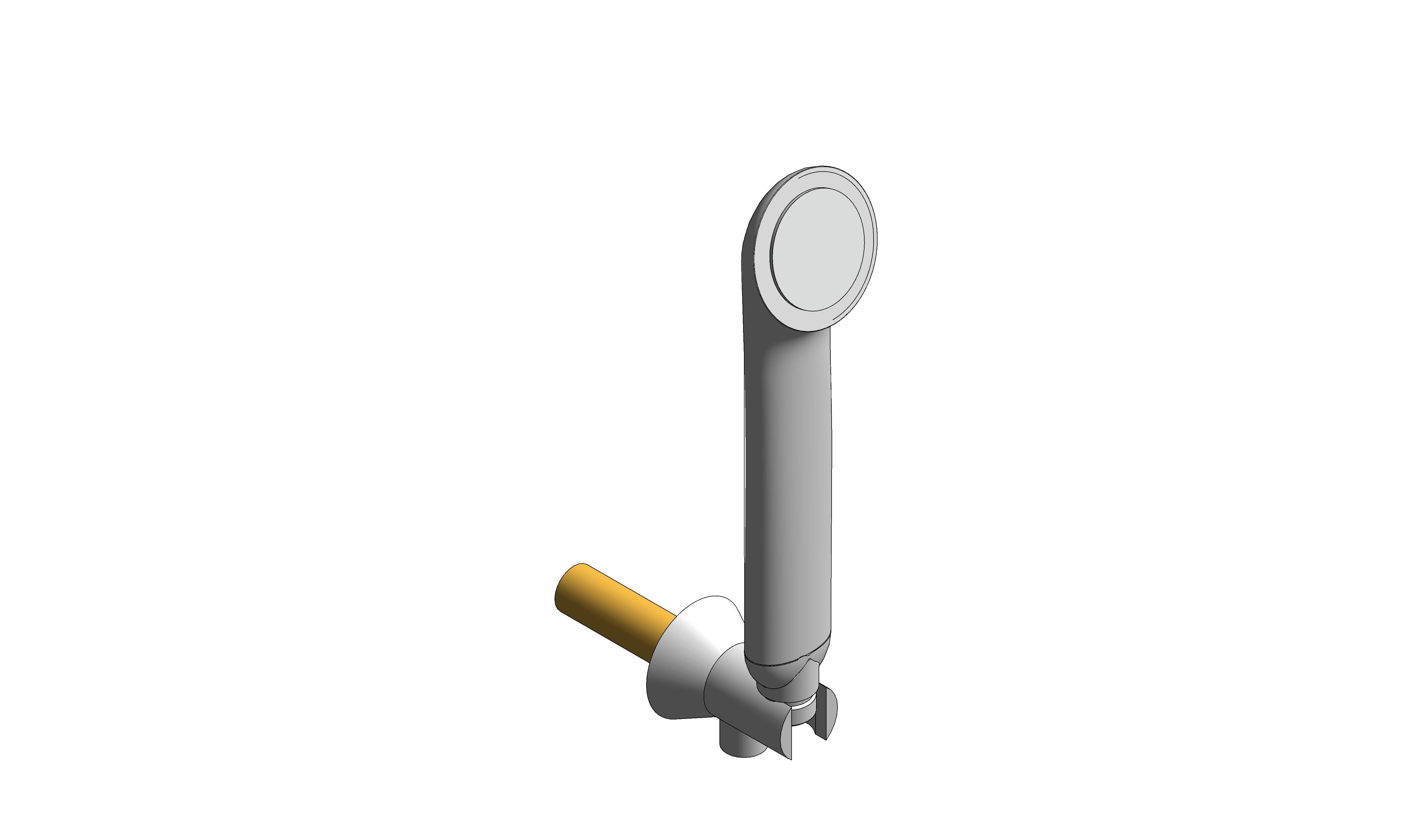 Product: ARRONDI Handset with Hose + Bracket + Integrated Outlet (ARR-SFMKWO-CP)