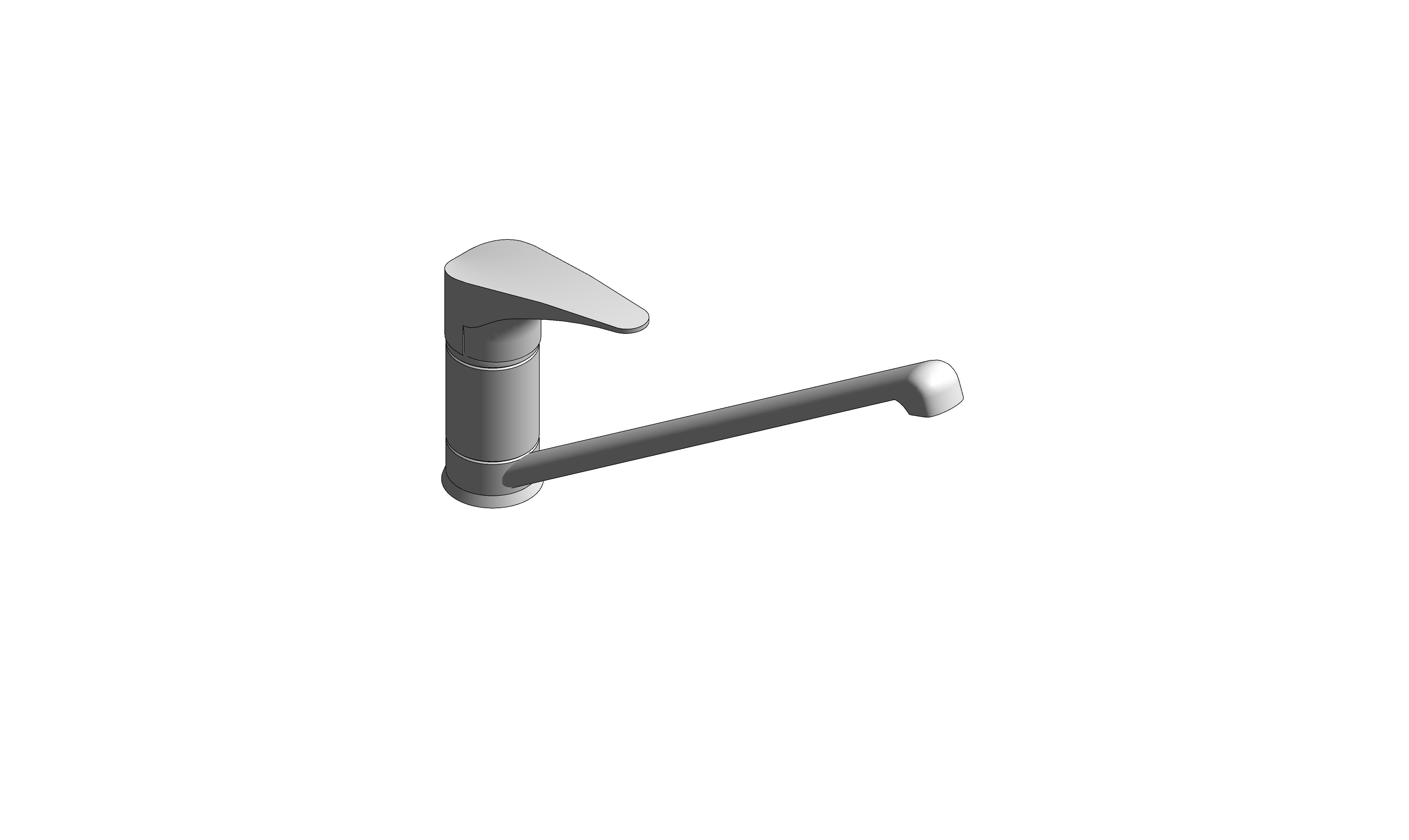 Product: MATRIX Mono Kitchen Mixer CD Valve (AX-MAT-150-CP)
