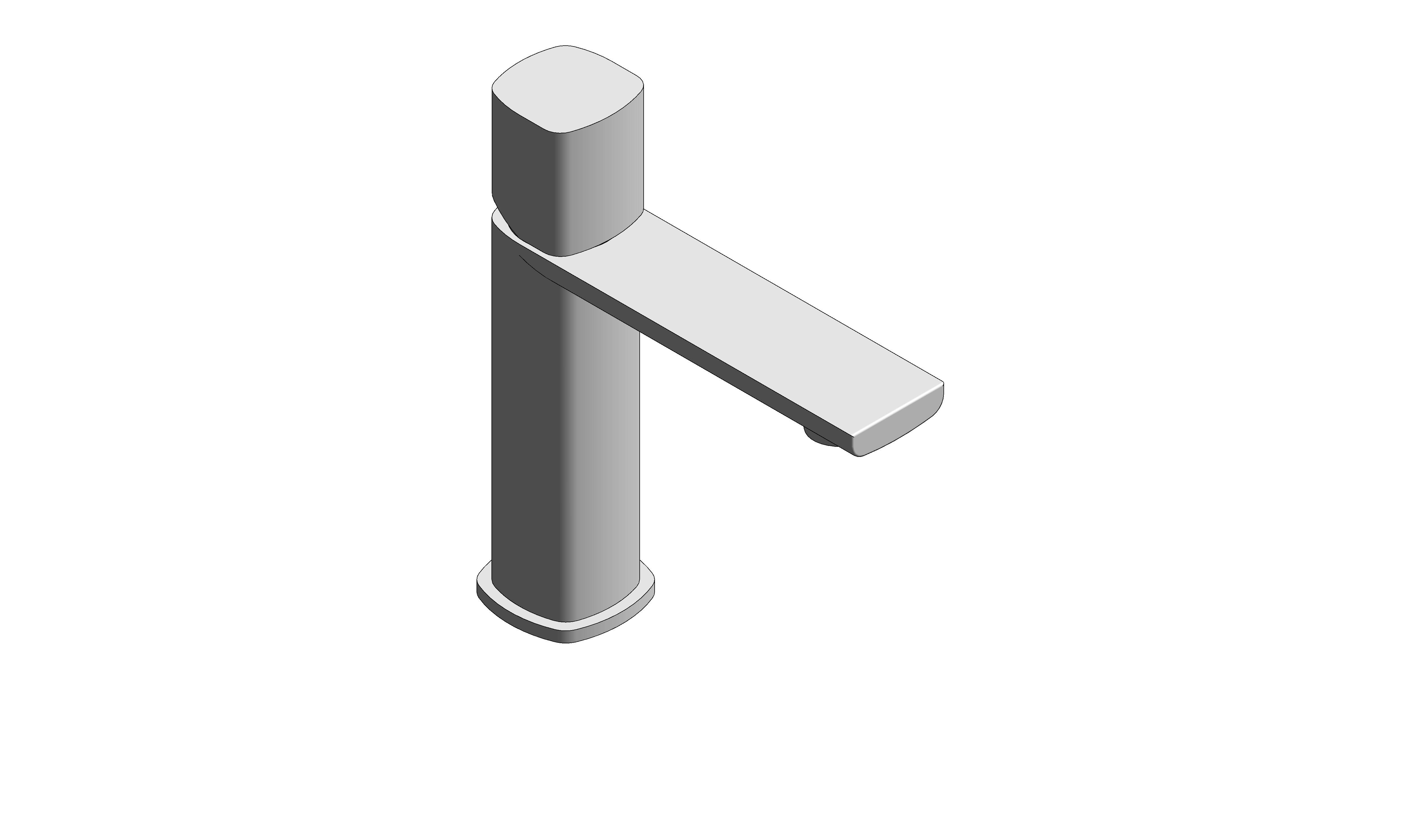 Product: CAMEO Leverless Mono Basin Mixer Tap for Low Pressure System and Universal Basin Waste (CAM-100/CC-LP-CP)