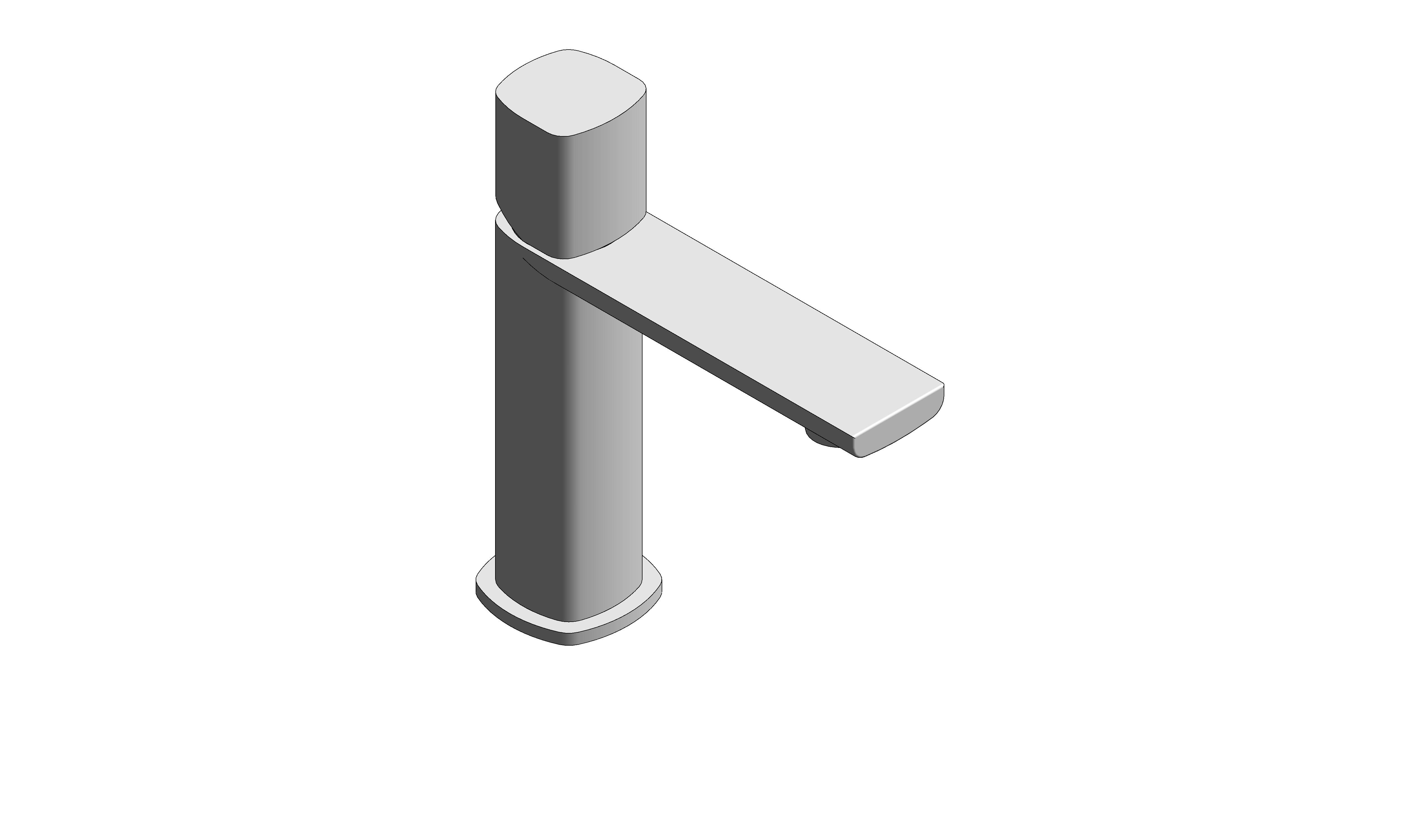 Product: CAMEO Leverless Mono Basin Mixer Tap (CAM-100/SB-CP)