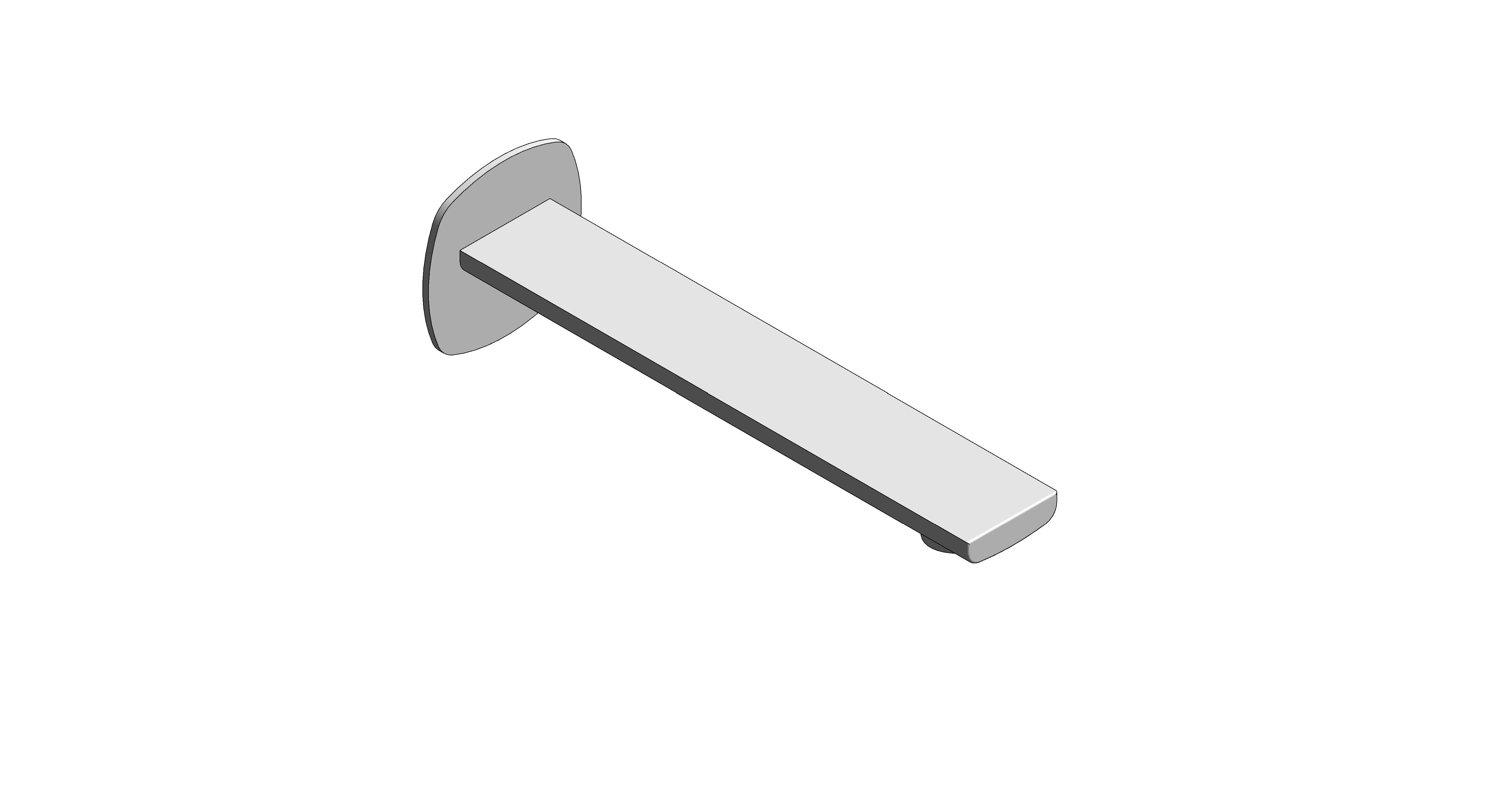 Product: CAMEO Wall Mounted Bath Spout (CAM-140-CP)