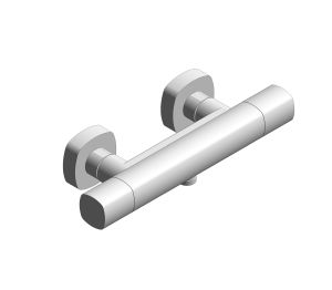 Product: CAMEO Wall Mounted Thermostatic Exposed Shower Bar Valve (CAM-149T-CP)