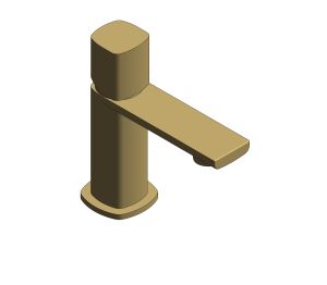 Product: CAMEO Leverless Mini Mono Basin Mixer Tap and Universal Waste (CAM-100M/CC-SBR)