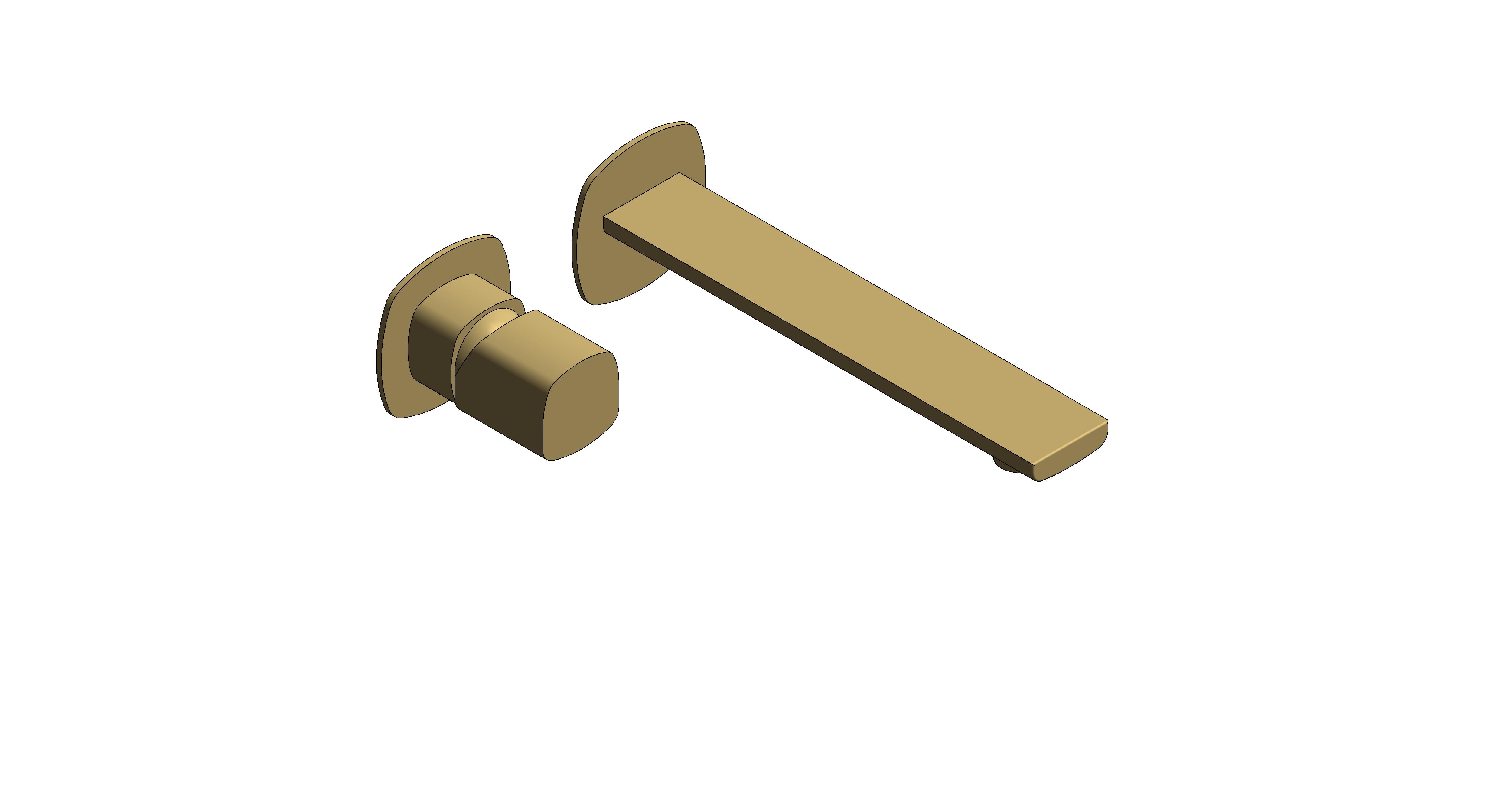 Product: CAMEO Leverless Wall Mounted Basin Mixer for Low Pressure System (CAM-109S-LP-SBR)