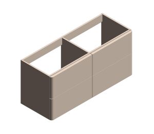 Product: CAMEO 1200mm Bathroom Vanity Unit With 4 Drawers (CAM-F1200-NO)