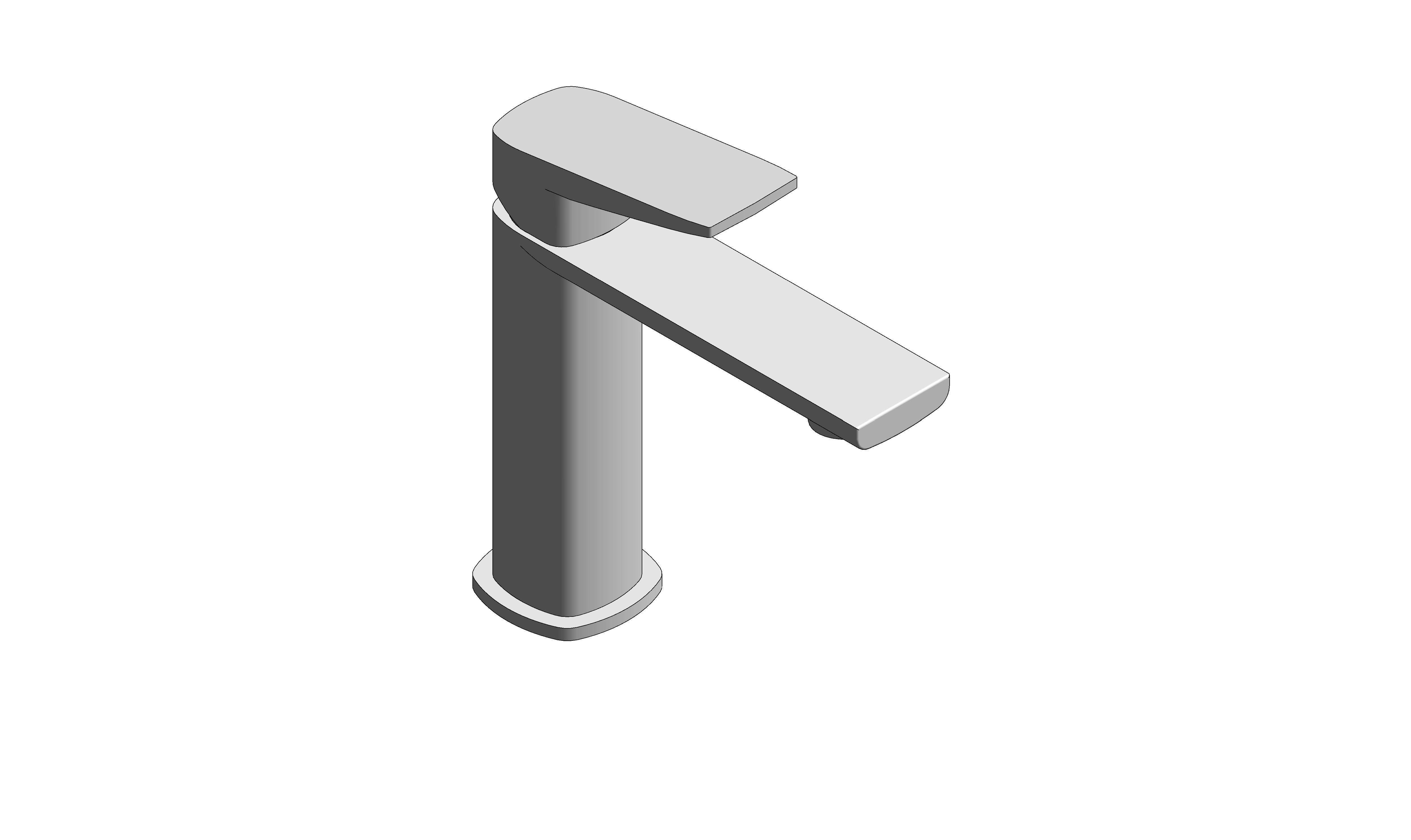 Product: CAMEO Lever Mono Basin Mixer for Low Pressure System and Universal Basin Waste in Chrome (CAM-200/CC-LP-CP)