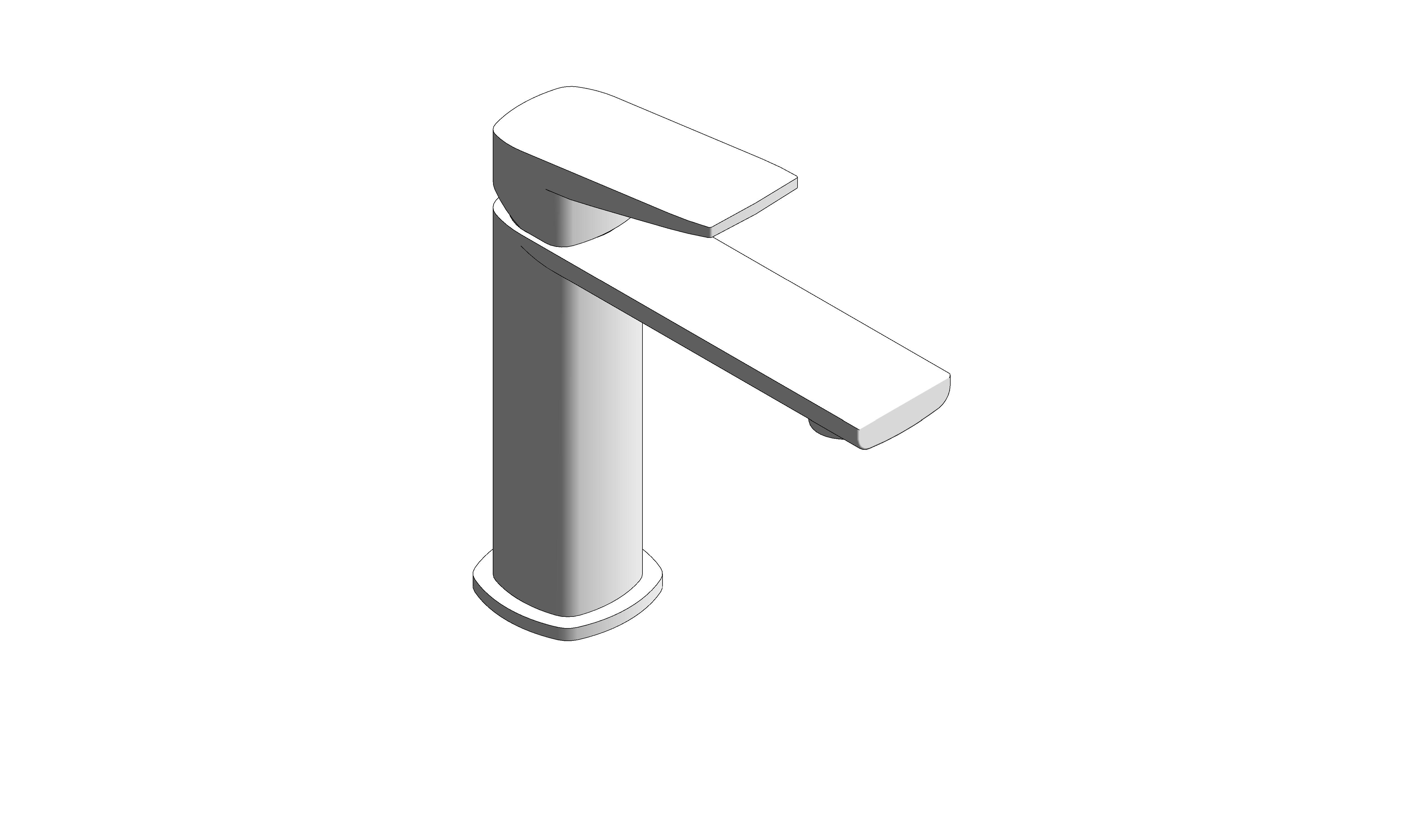 Product: CAMEO Lever Mono Basin Mixer (CAM-200/SB-MW)