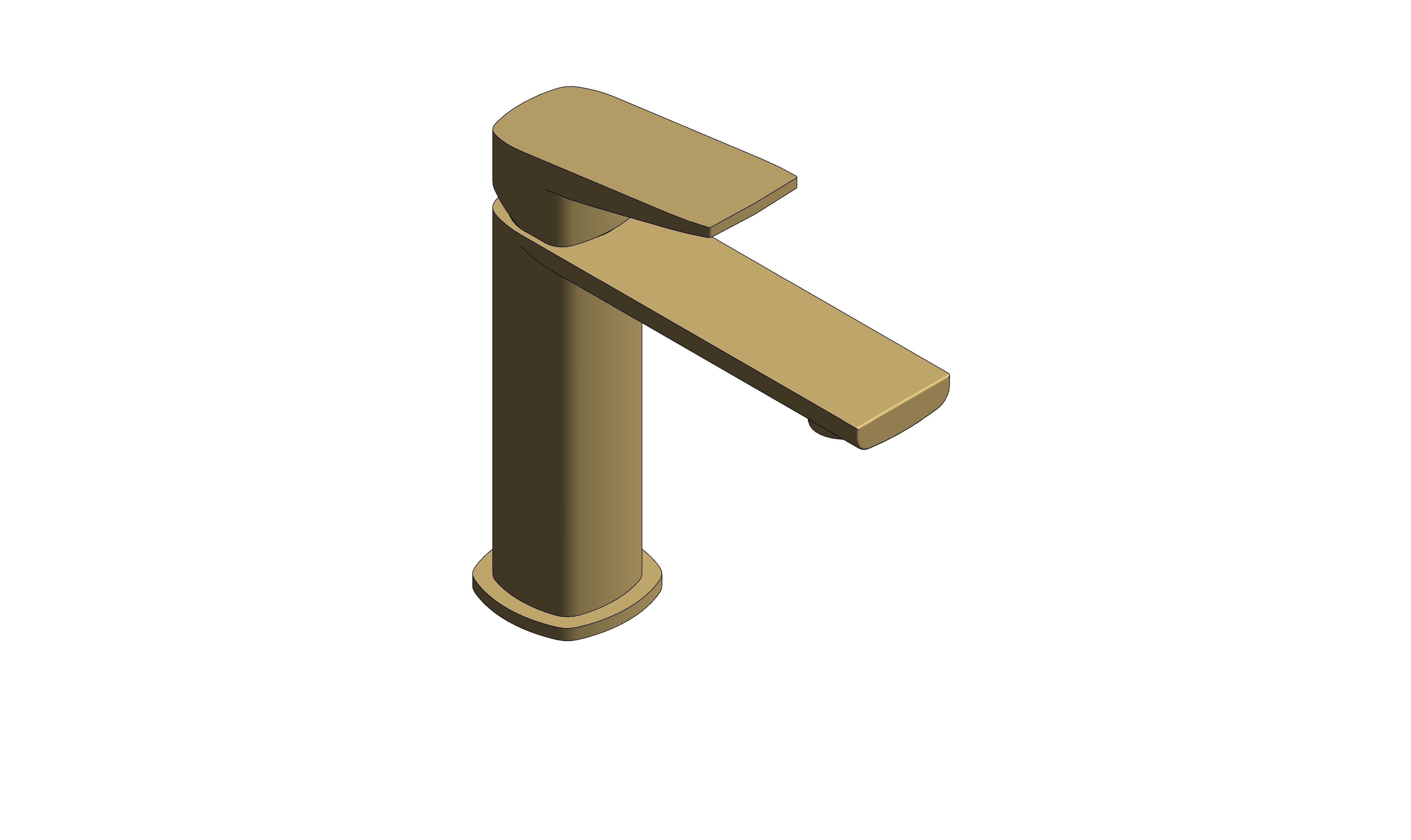 Product: CAMEO Lever Mono Basin Mixer (CAM-200/SB-SBR)