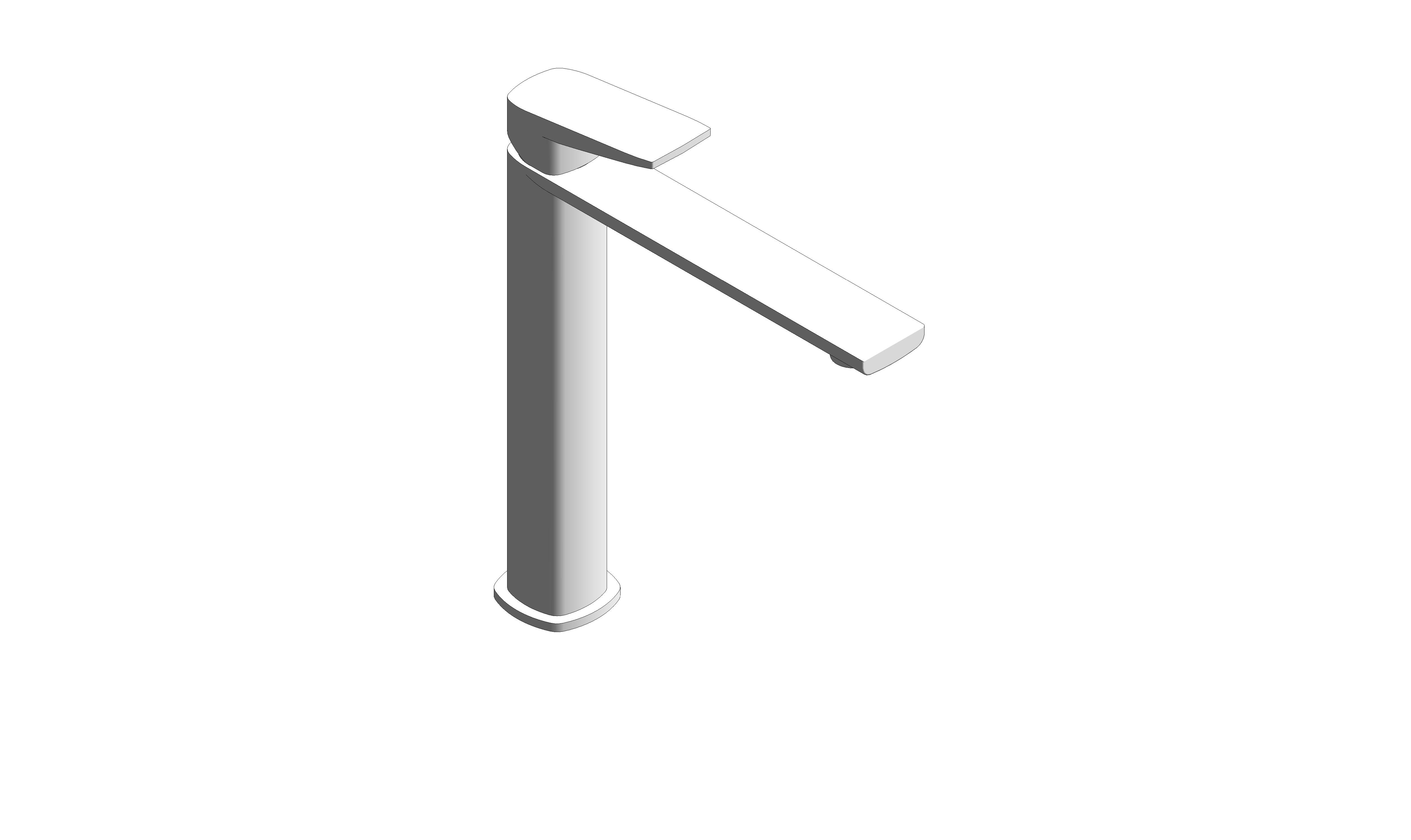 Product: CAMEO Lever Extended Mono Basin Mixer (CAM-200E/SB-MW)