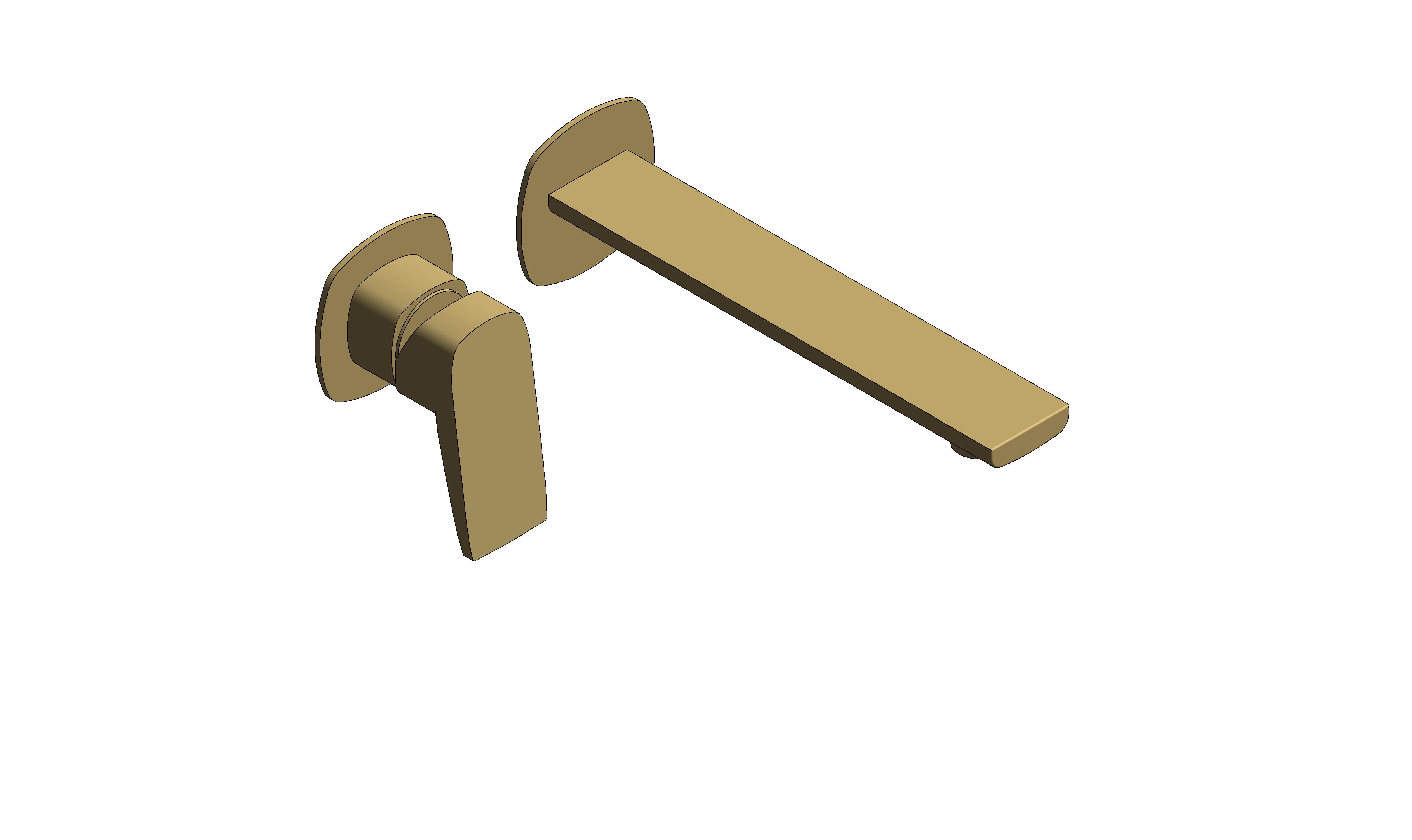 Product: CAMEO Lever Wall Mounted Basin Mixer for Low Pressure System (CAM-209S-LP-MW)