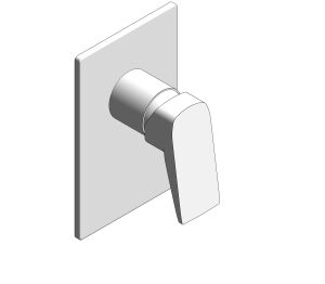 Product: CAMEO Concealed 1 Outlet Manual Valve (CAM-245A-MW)