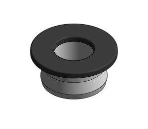Product: CAMEO Ceramic Basin Overflow Cover (CAM-BCO-MB)