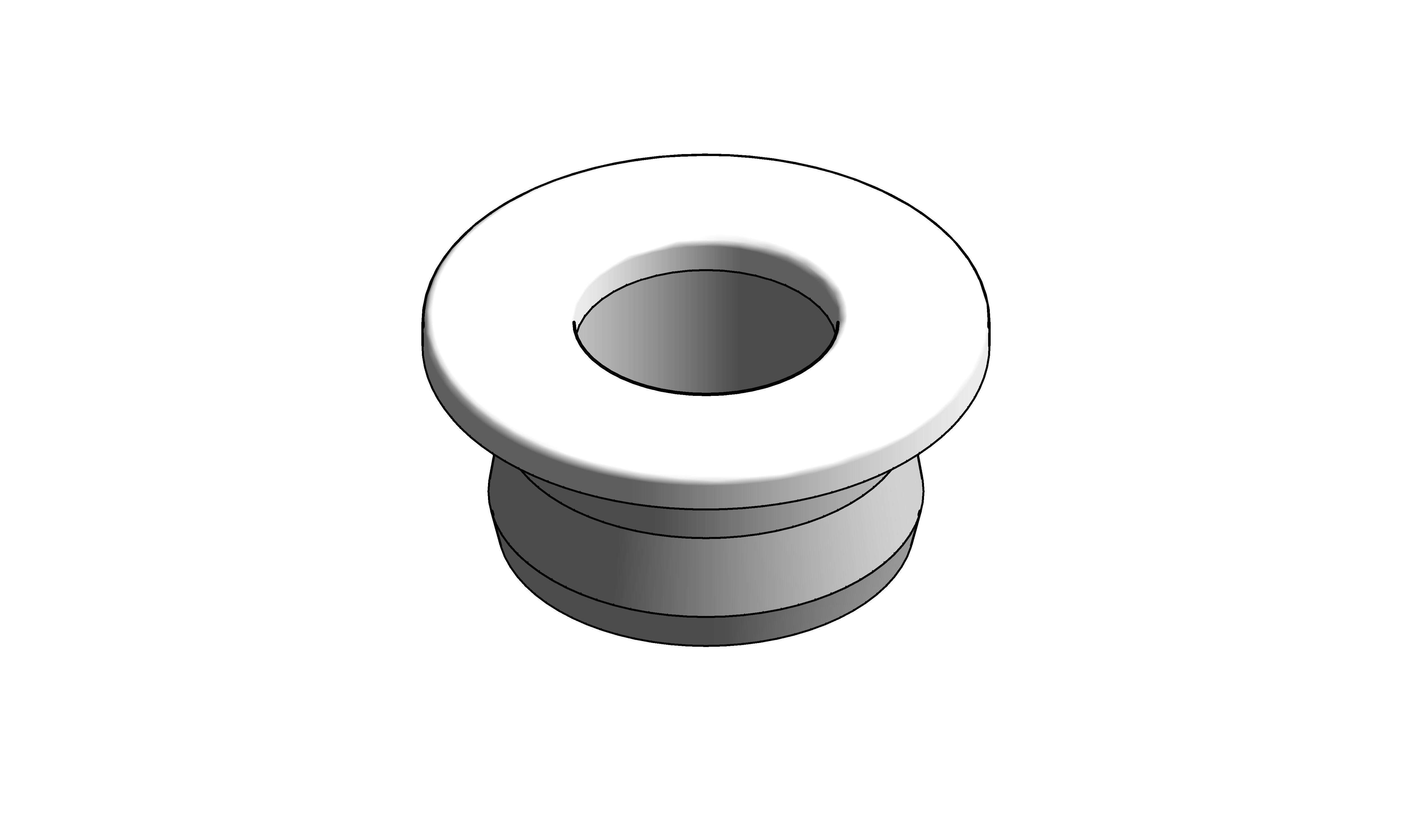 Product: CAMEO Ceramic Basin Overflow Cover (CAM-BCO-MW)