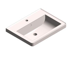 Product: CAMEO 600mm Mineral Cast Vanity Basin (CAM-BM6-PC)