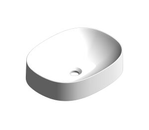 Product: CAMEO Oval Mineral Cast Countertop Basin (CAM-BMOV-GW)