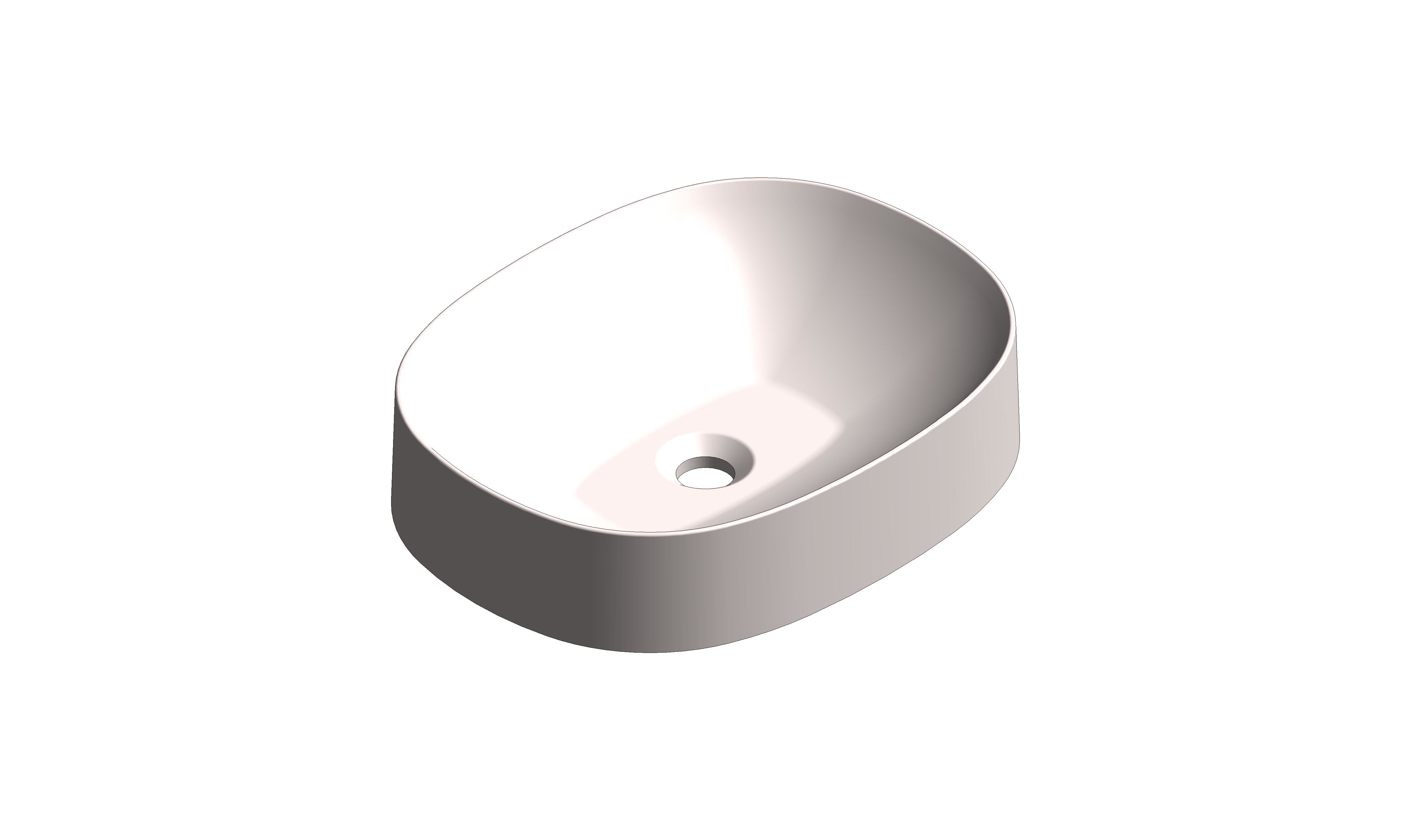 Product: CAMEO Oval Mineral Cast Countertop Basin (CAM-BMOV-PC)