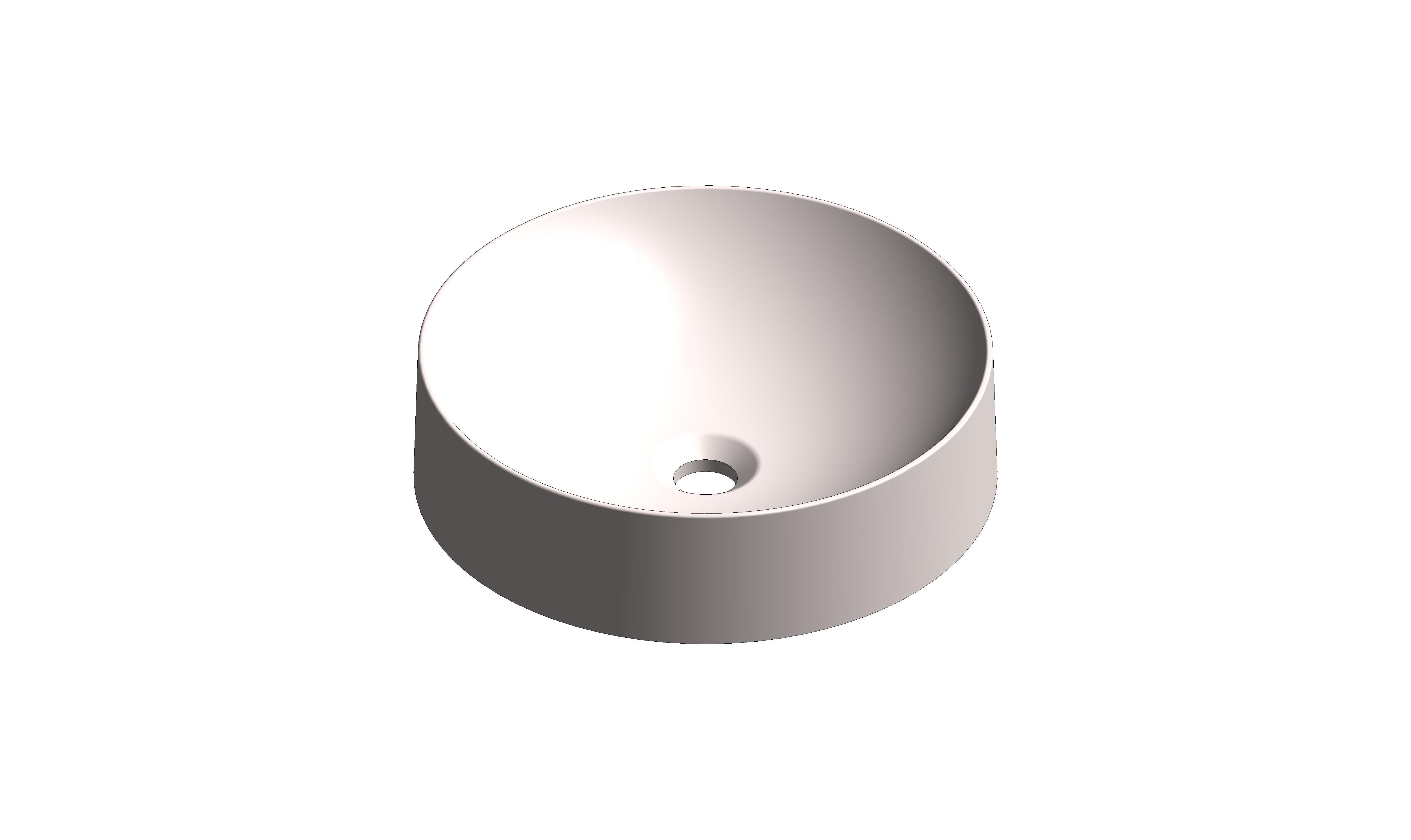 Product: CAMEO Round Countertop Basin (CAM-BMRO-PC)