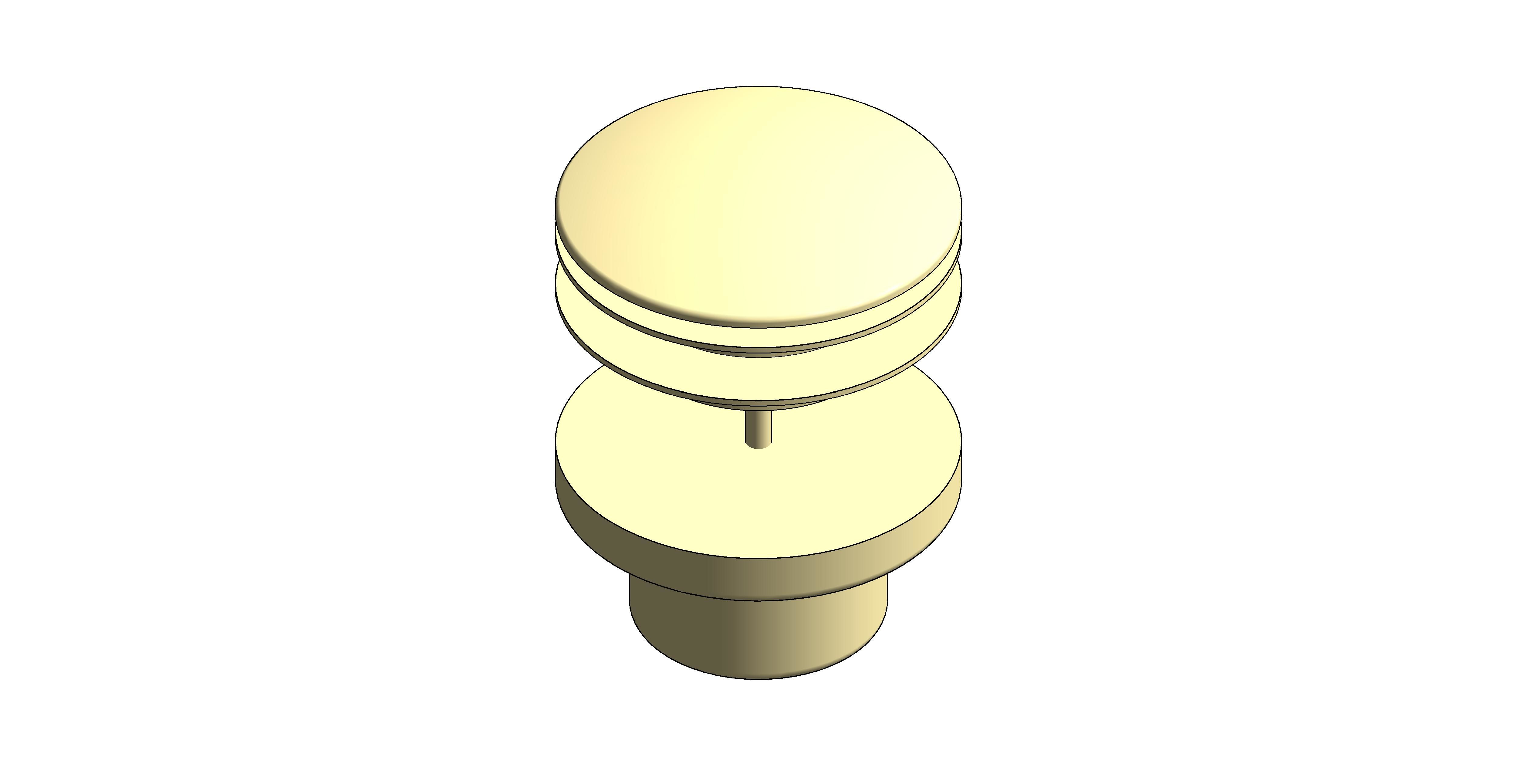 Product: WASTES & FITTINGS Universal Basin Waste (IND-395-BRG)