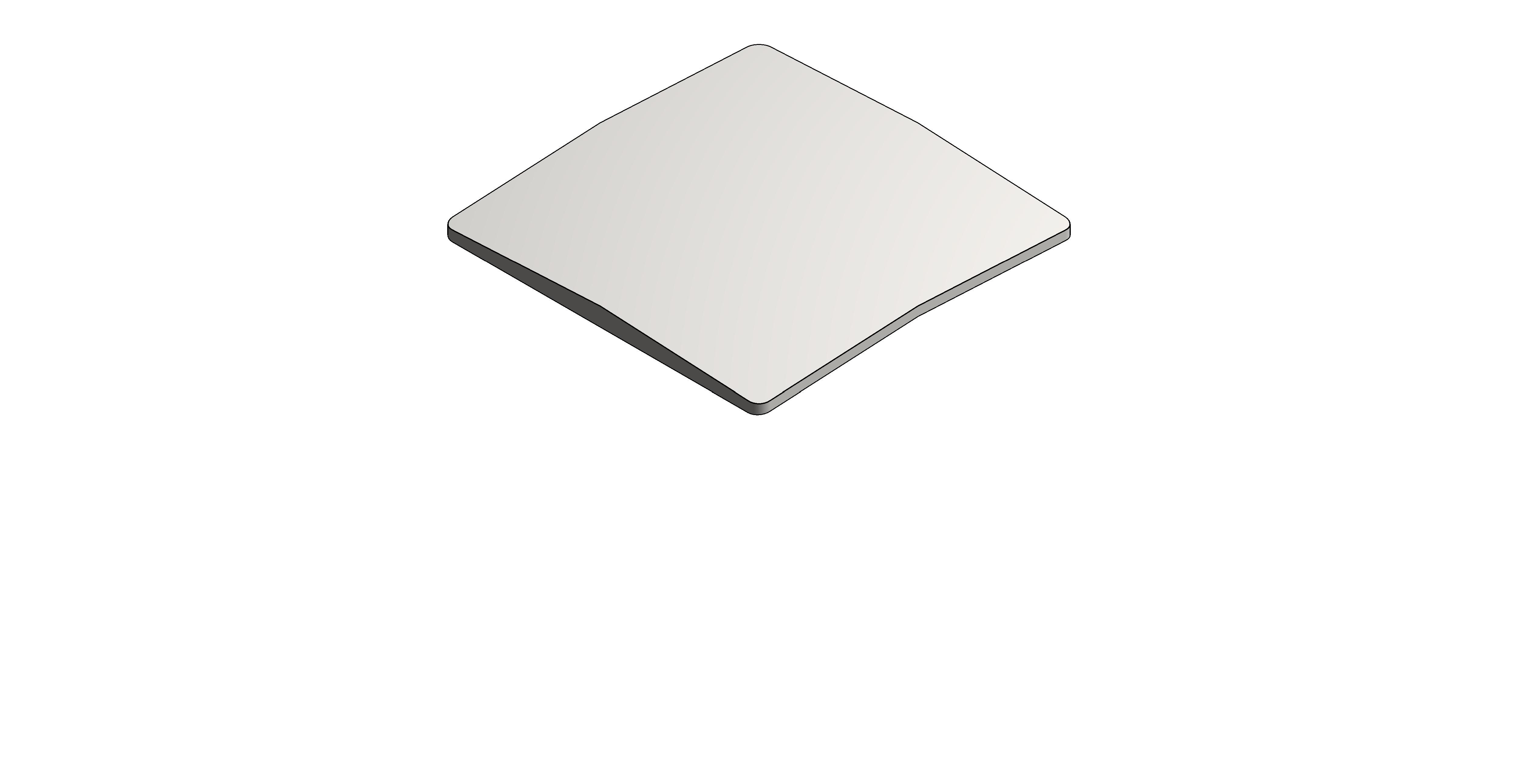 Product: WASTES & FITTINGS Square Waste Cap (IND-395CAP/SQ-BRN)