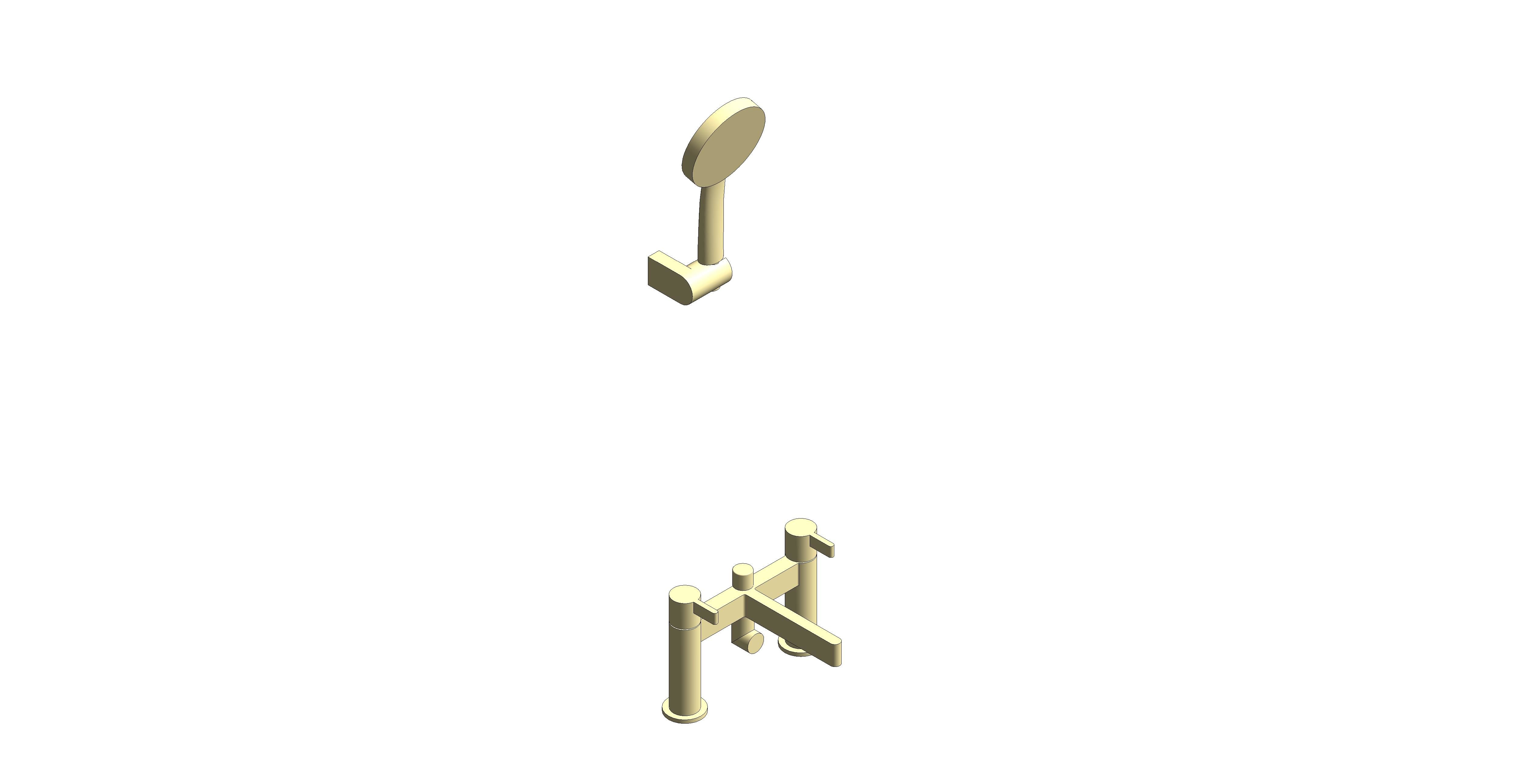 Product: EDIT Bath Shower Mixer + Shower Kit (IND-EDI130+K-BG)