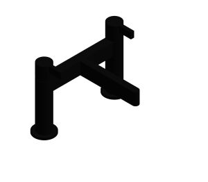 Product: EDIT Deck Mounted Bath Filler (IND-EDI137-BLK)