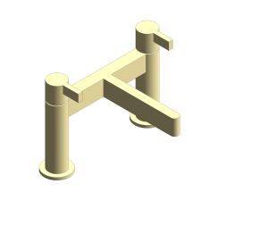 Product: EDIT Deck Mounted Bath Filler (IND-EDI137-BRG)