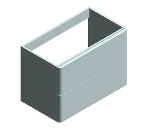 Product: CAMEO 800mm Vanity Unit With 2 Drawers (CAM-F800-CB)