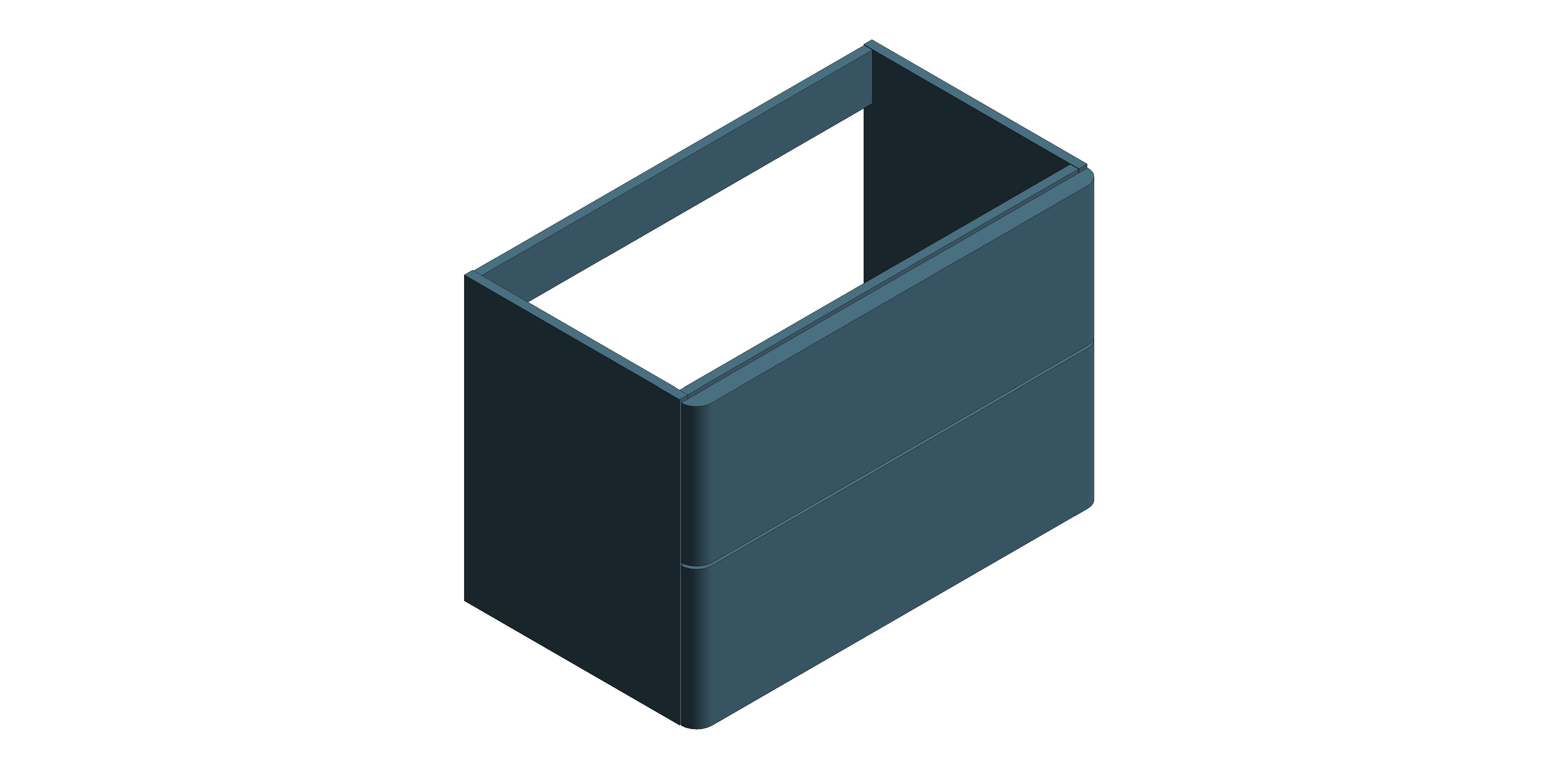 Product: CAMEO 800mm Vanity Unit With 2 Drawers (CAM-F800-AB)