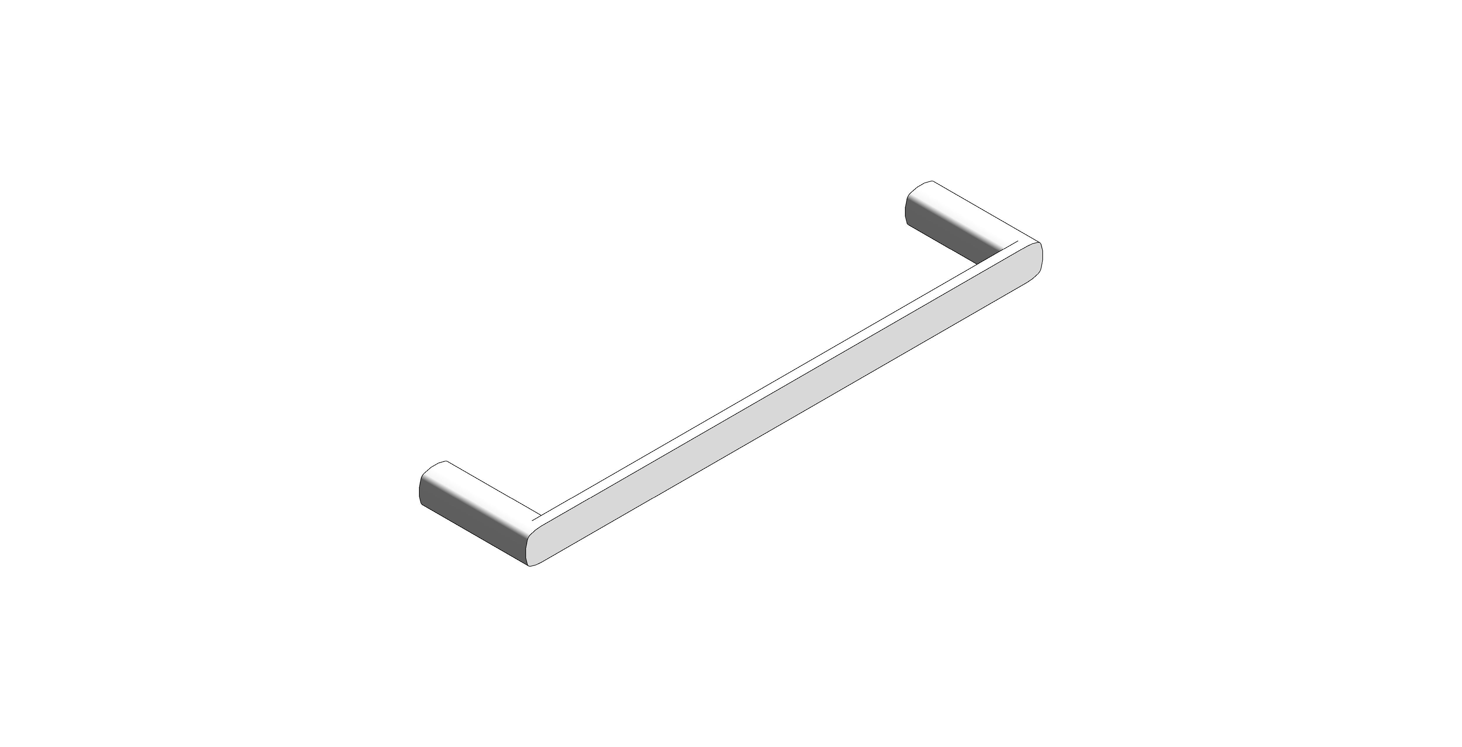 Product: CAMEO Furniture Bar Handle (CAM-HANB-MW)