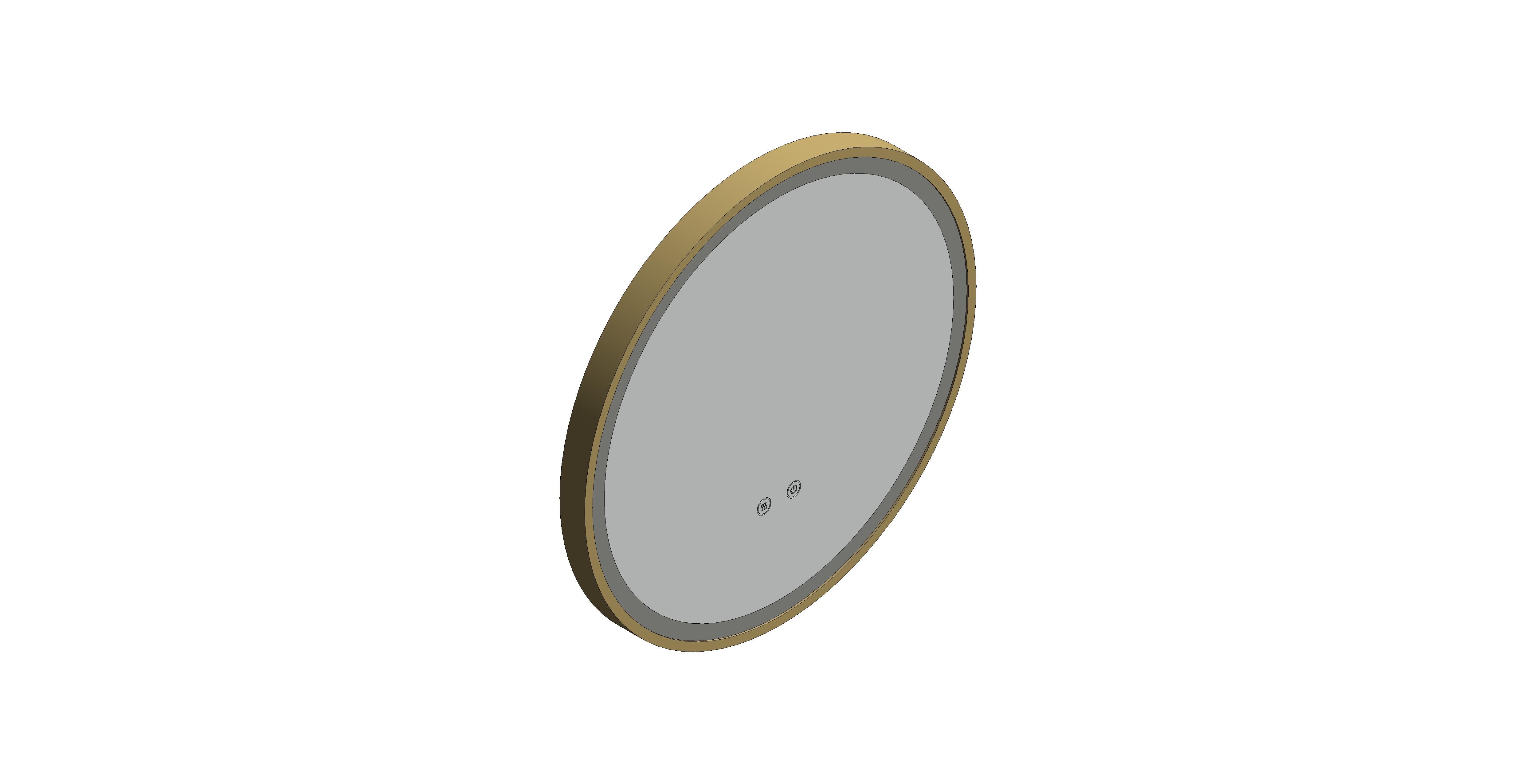 Product: CAMEO 500mm Illuminated Round Mirror (CAM-M5I-RO-SBR)