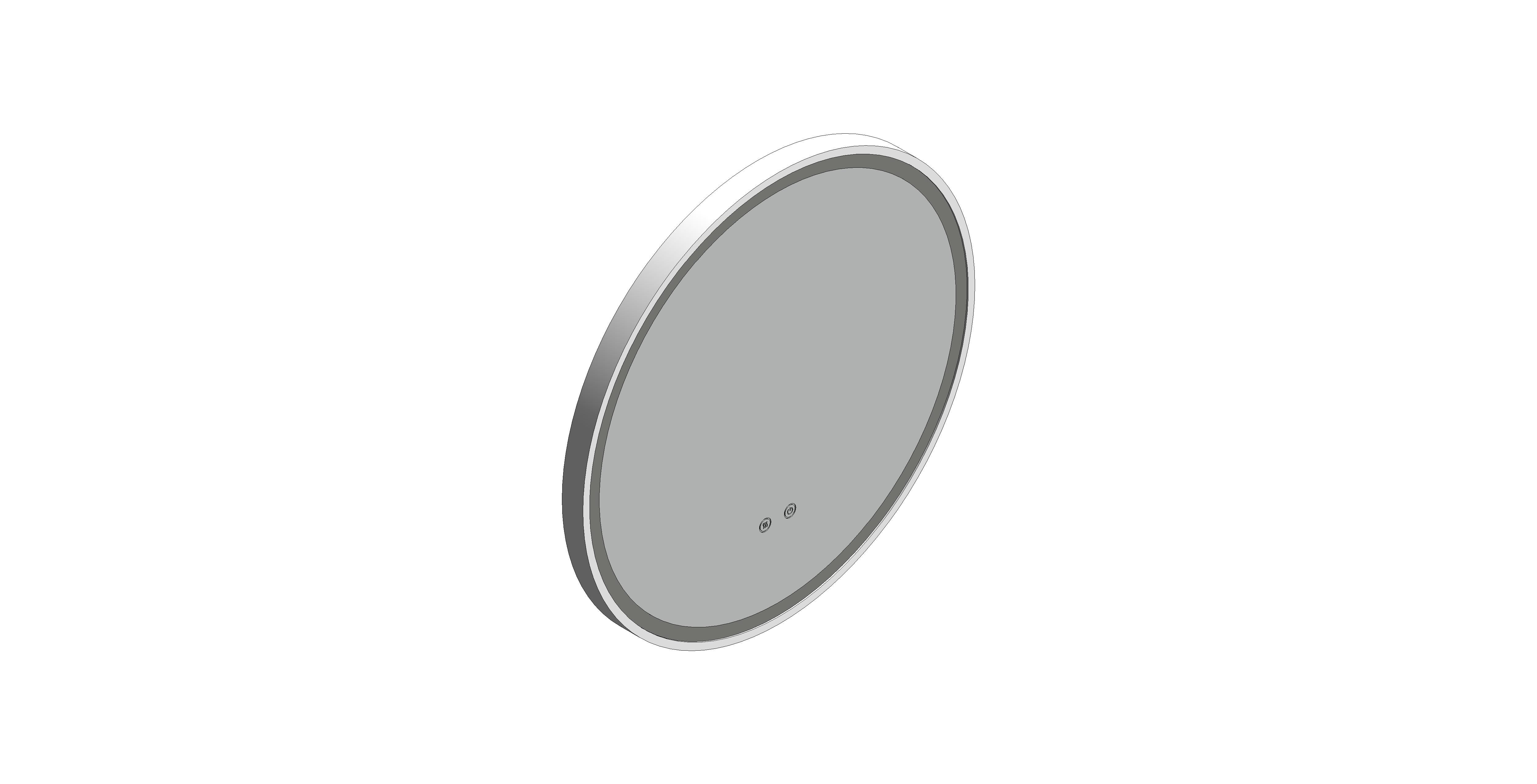 Product: CAMEO 600mm Illuminated Round Mirror (CAM-M6I-RO-SC)