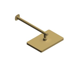 Product: CAMEO Fixed Rectangular Shower Head With Wall Mounted Arm (CAM-HEAD/SA-SBR)