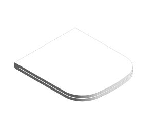 Product: CAMEO Slimline Soft Square Toilet Seat (CAM-TS3-SQ)
