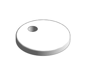 Product: CAMEO Toilet seat hinge cover plate (CAM-TSHC-MW)