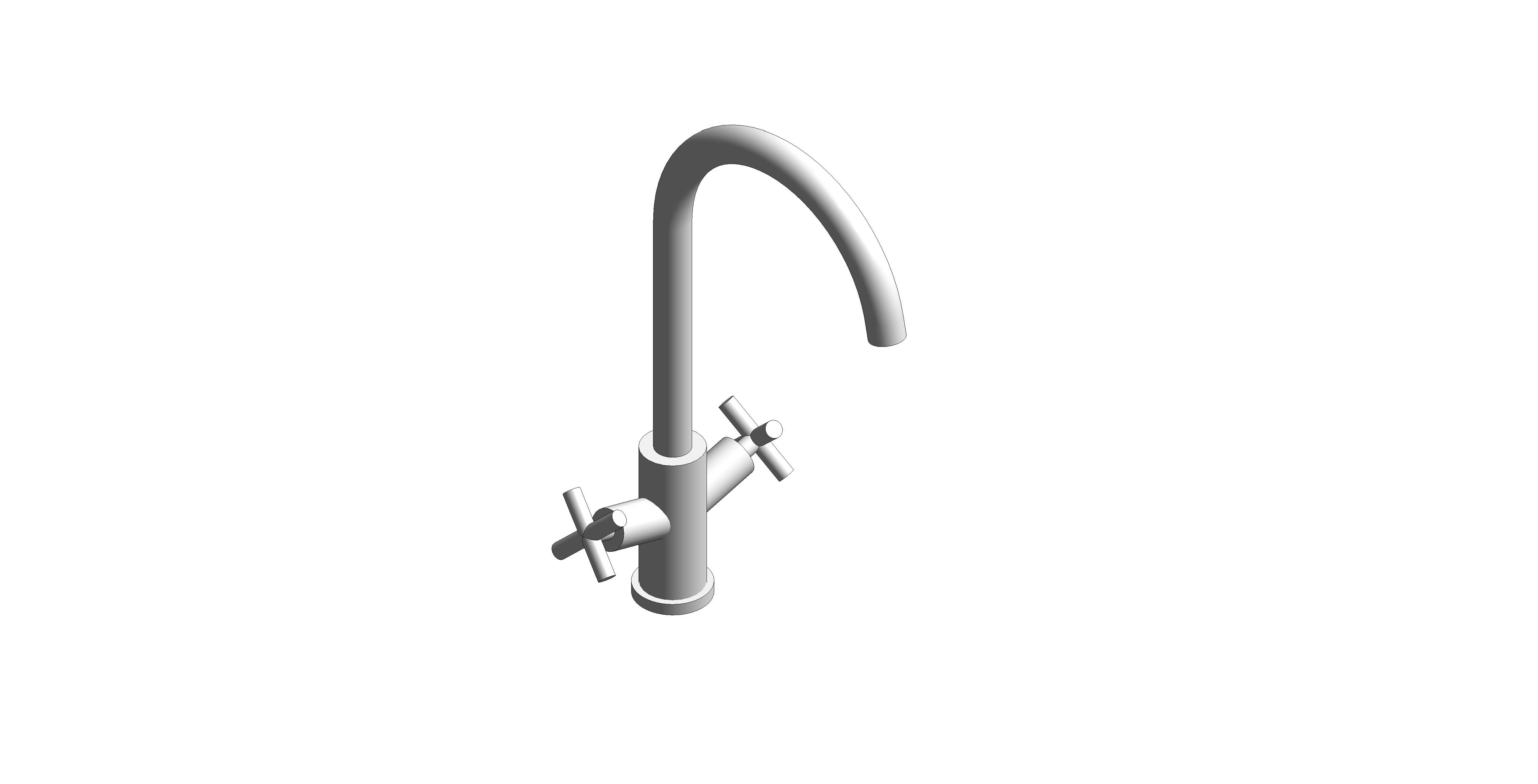 Product: ELEMENTS Mono Sink Mixer with Swivel Spout (CUC-1063-S/S)