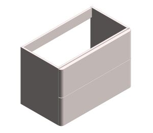 Product: CAMEO 800mm Vanity Unit With 2 Drawers (CAM-F800-PC)