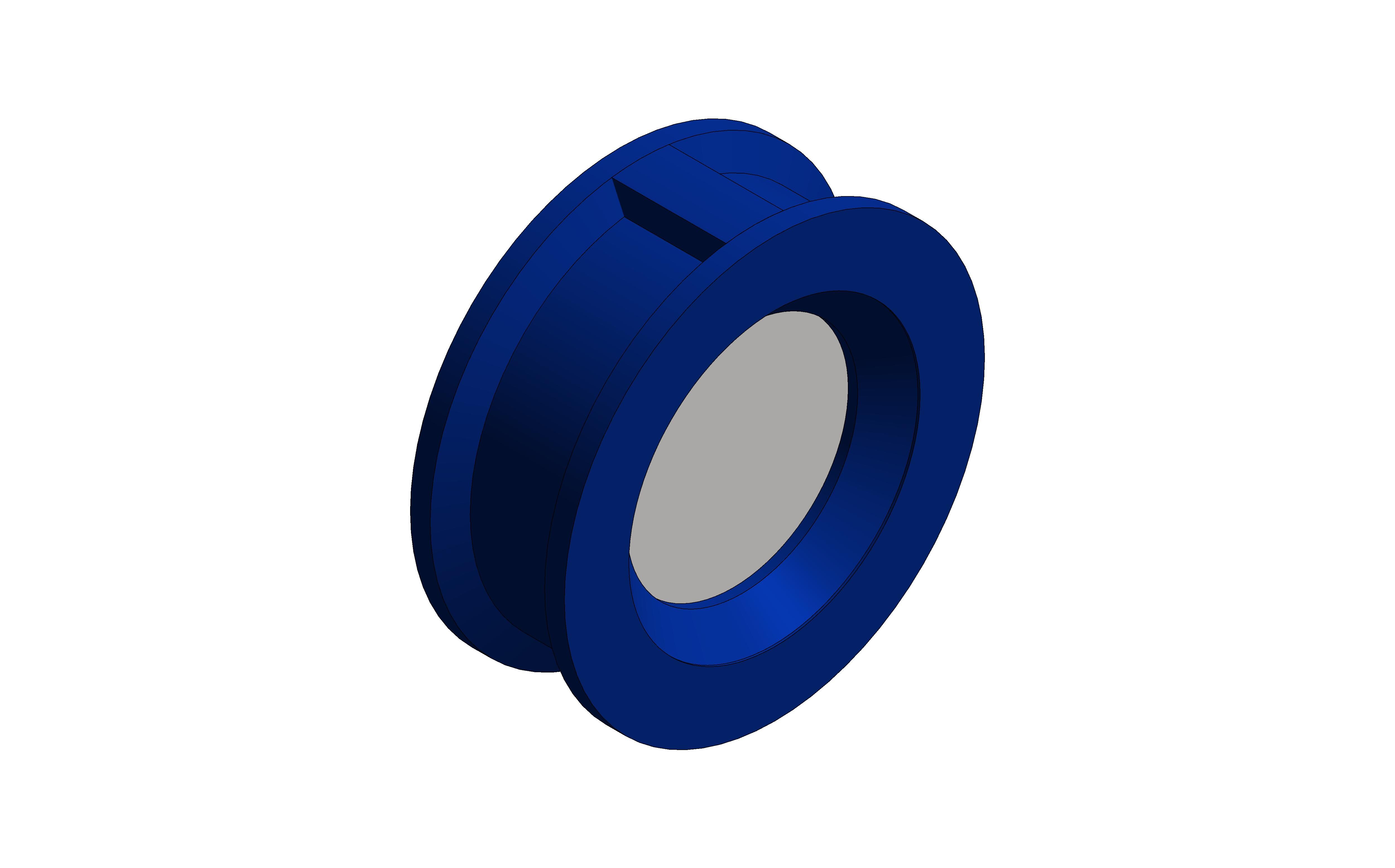 Product: Cast Iron Body Dual Plate Wafer Non-Return Valve With EPDM Seat [00/0168]