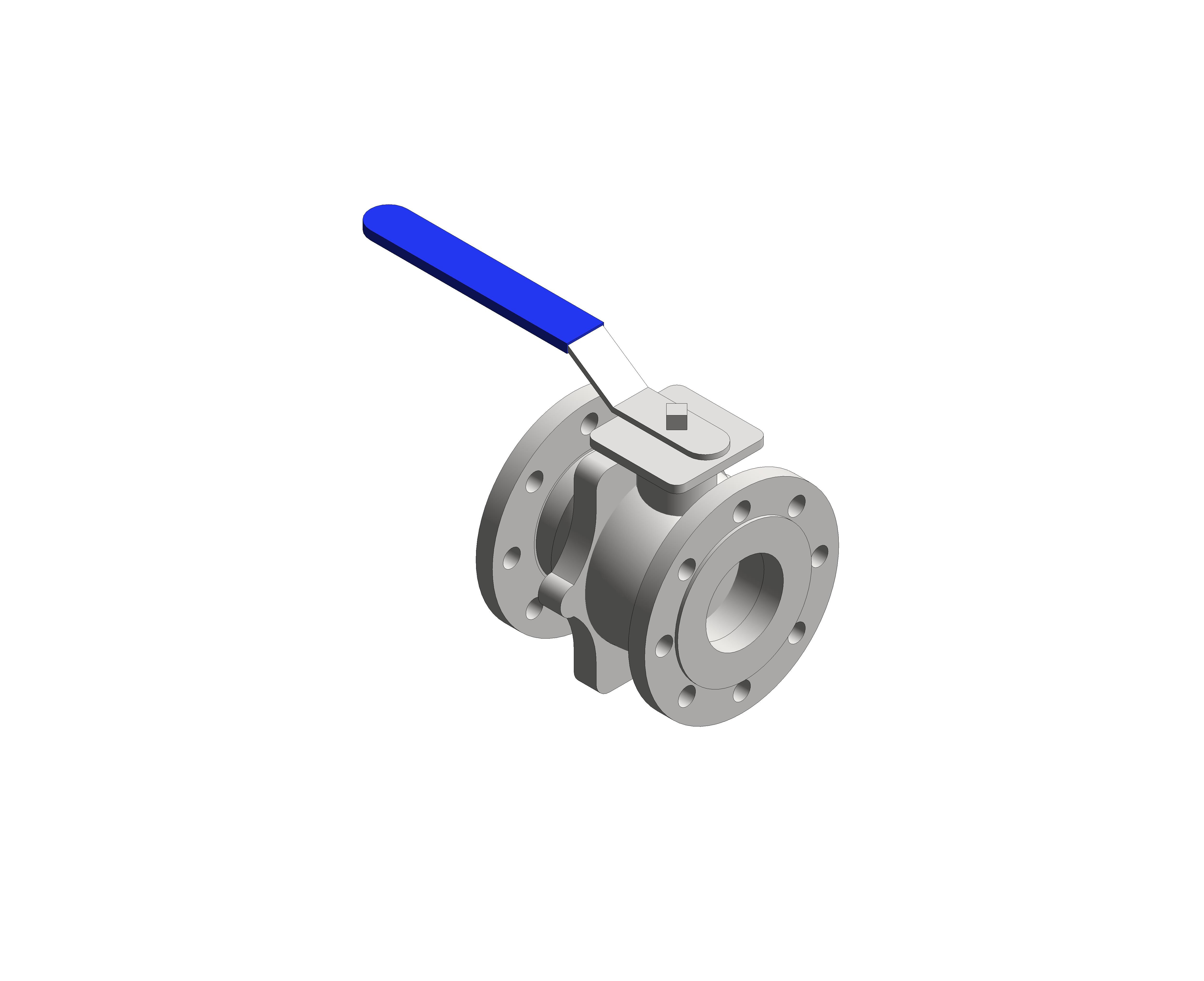 Product: Stainless Steel Anti-Static Ball Valve, Flanged [00/0454]