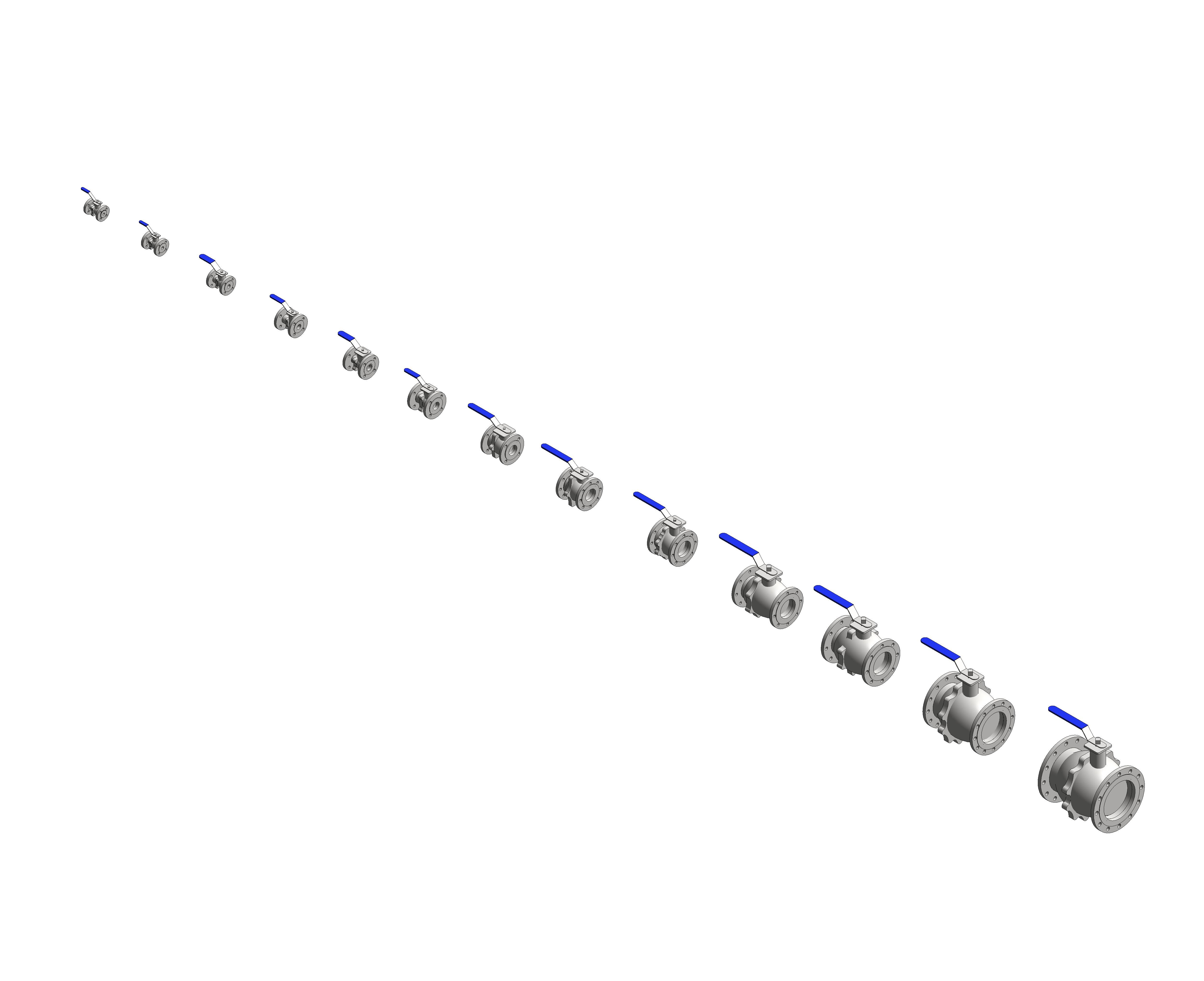 Product: Stainless Steel Anti-Static Ball Valve, Flanged [00/0454]