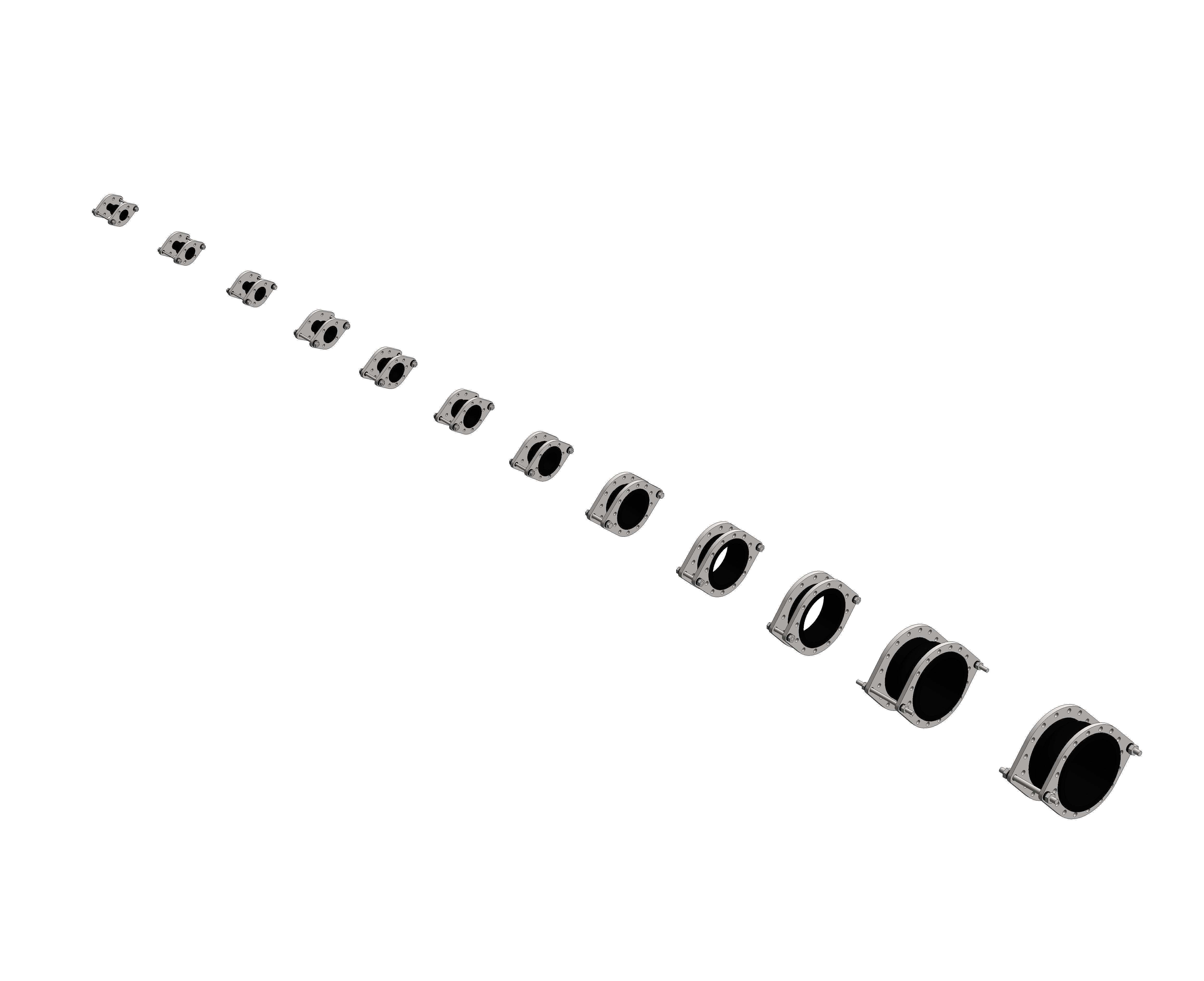 Product: Flanged Tied Rubber Flexible Connectors [00/0601]