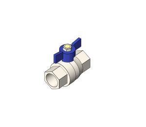 Product: Ball Valve 'T' Handle Blue [00/0034]