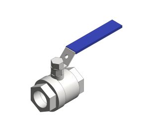 Product: 2 Piece 316 Stainless Steel Full Bore Ball Valve [00/0087]