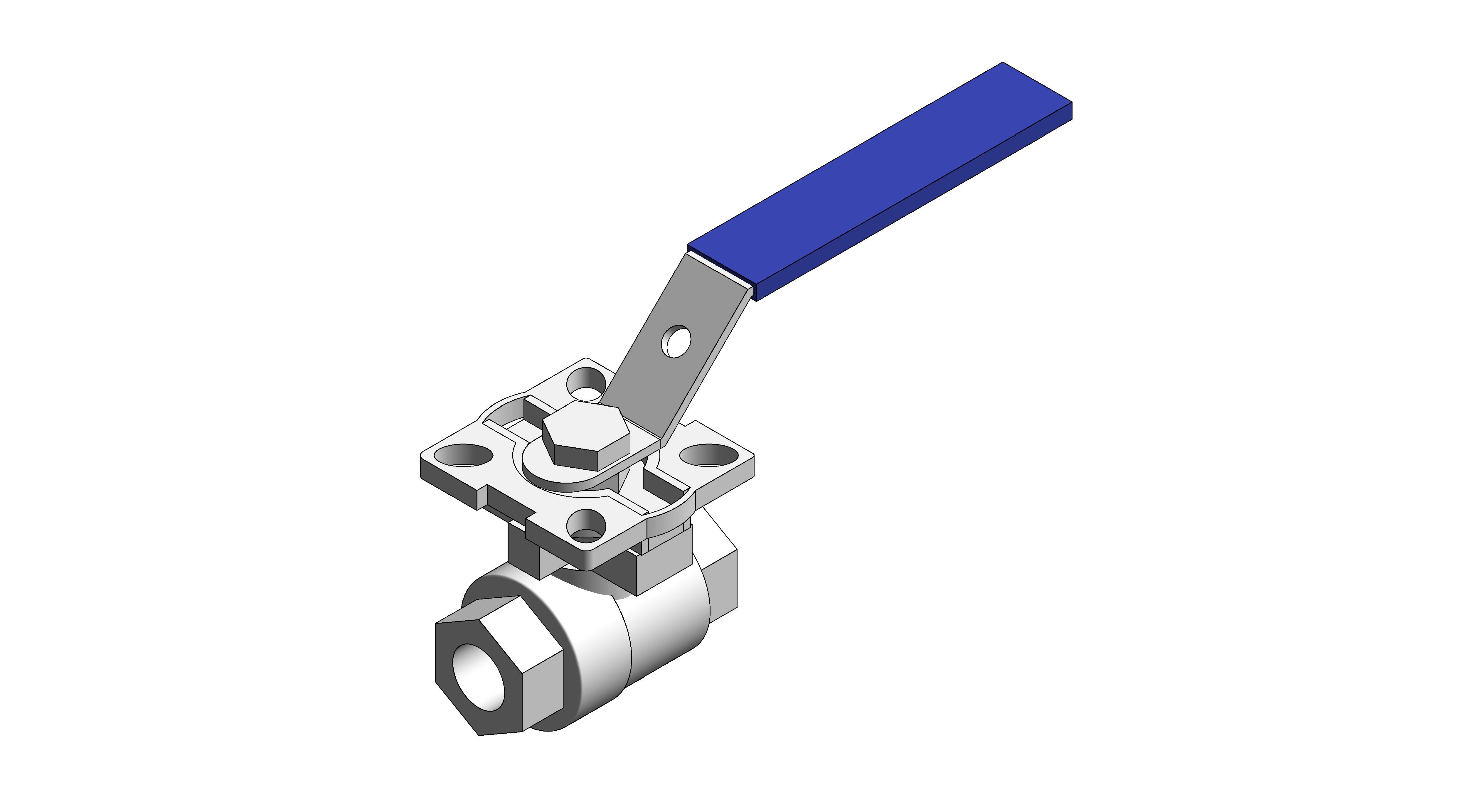 Product: 2-PC Stainless Steel Ball Valve [00/0521]